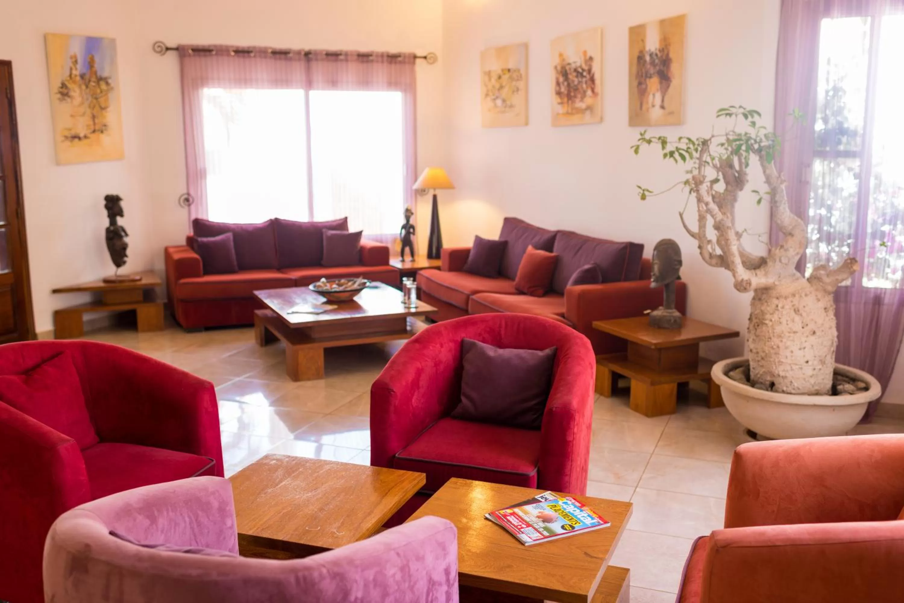 Living room, Seating Area in La Résidence