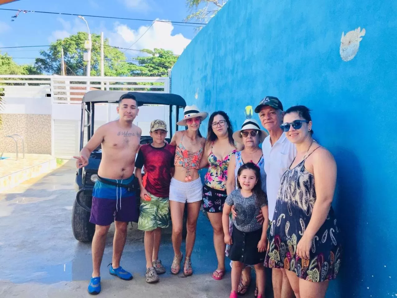 Family in Apartamentos Isla Tropical