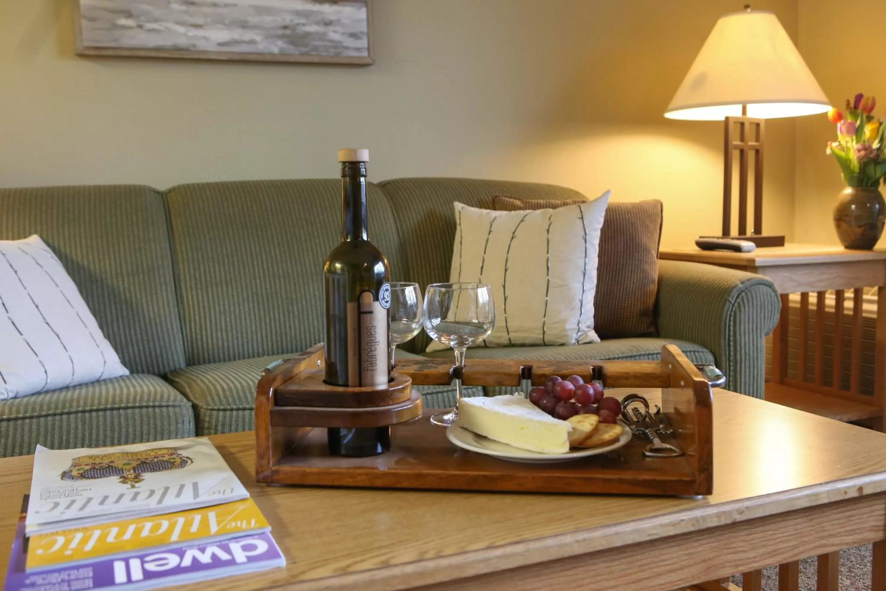 Living room in Silver Birches Resort
