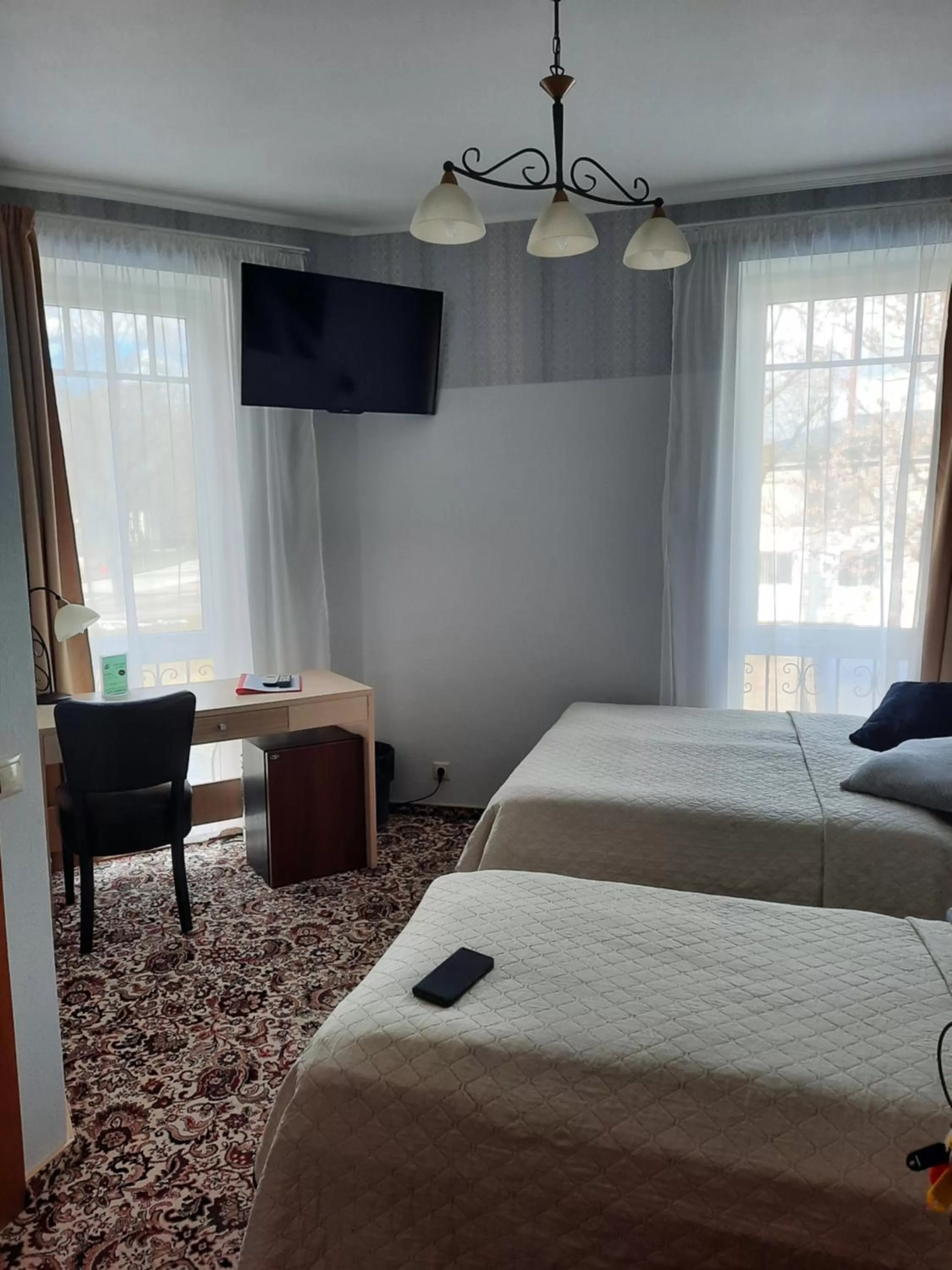 Bedroom, Bed in Hotel Pils with Self-Check in