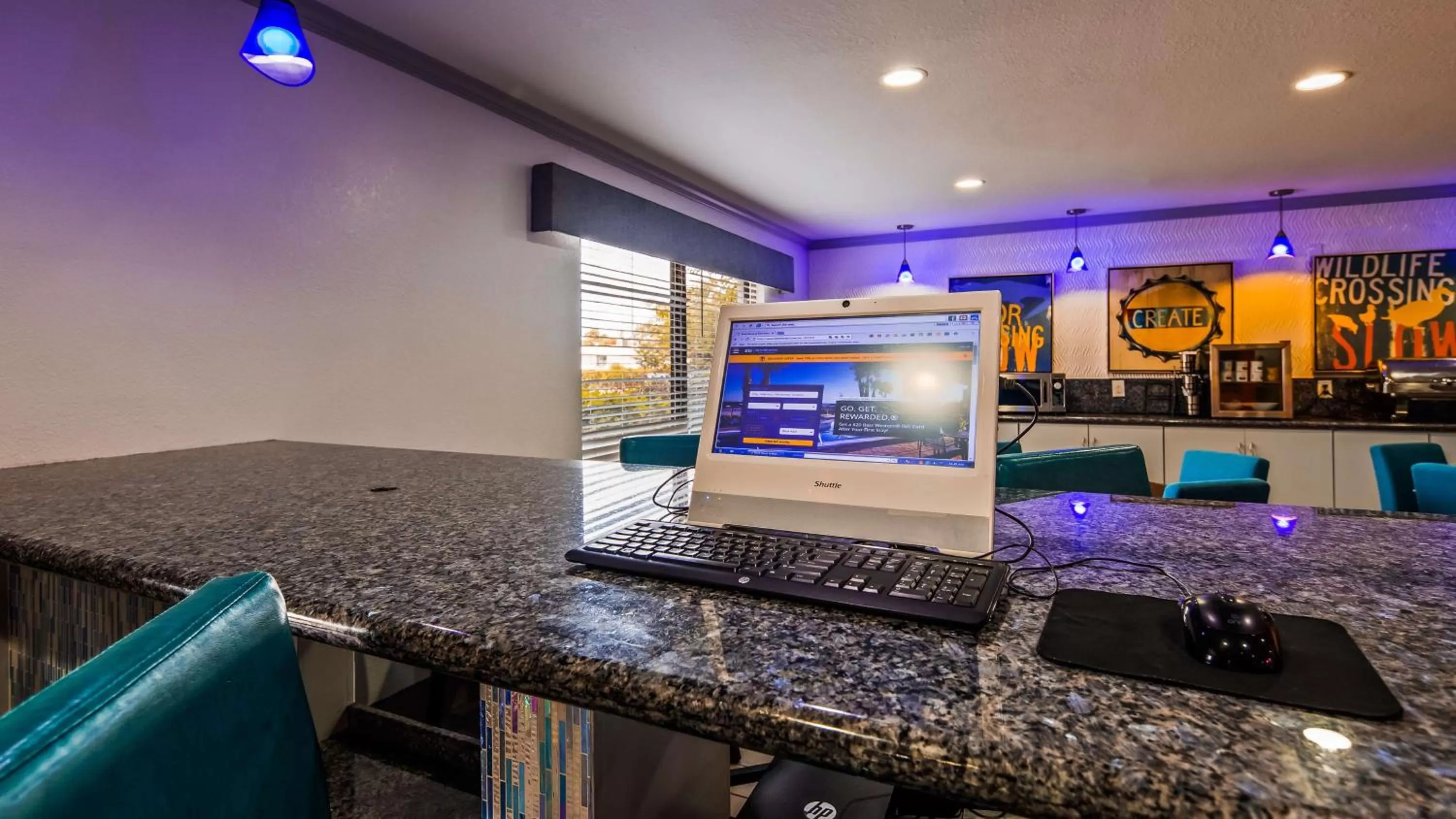 On site in Best Western Plus Orange County