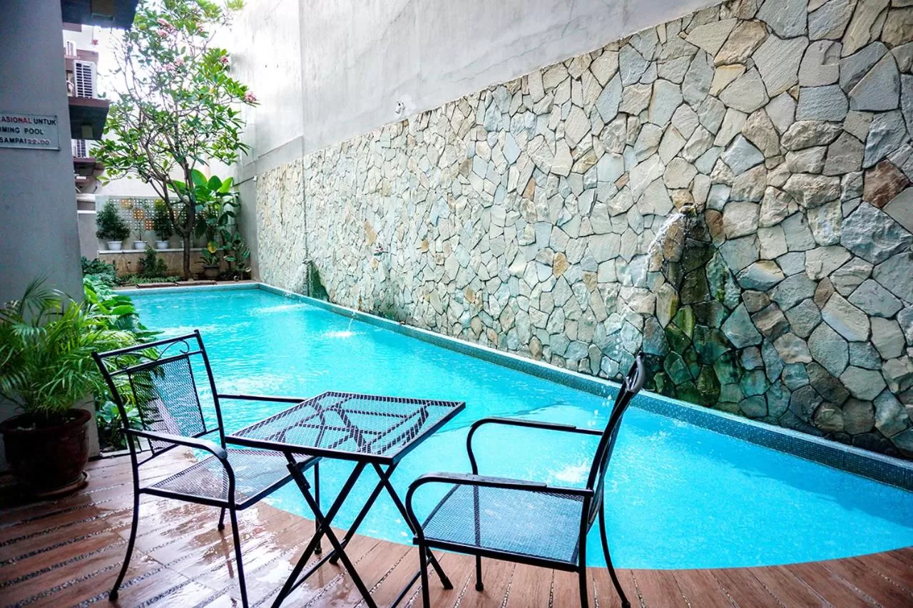 Swimming pool in Andelir Hotel Simpang Lima Semarang