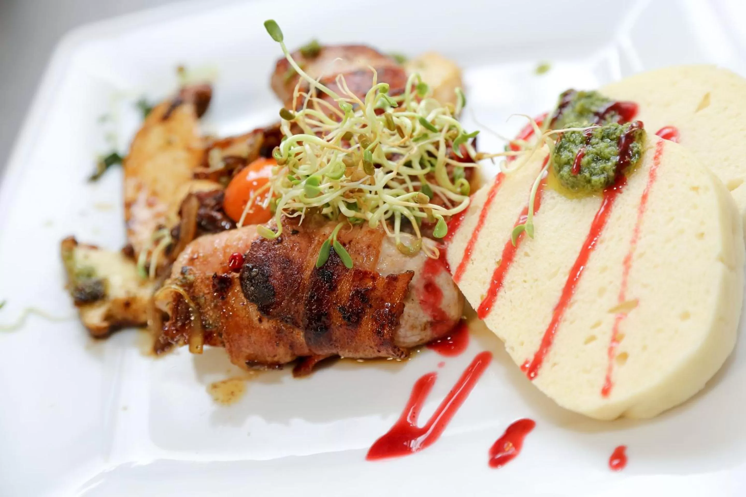 Food close-up in Akzent Hotel Restaurant Hirsch
