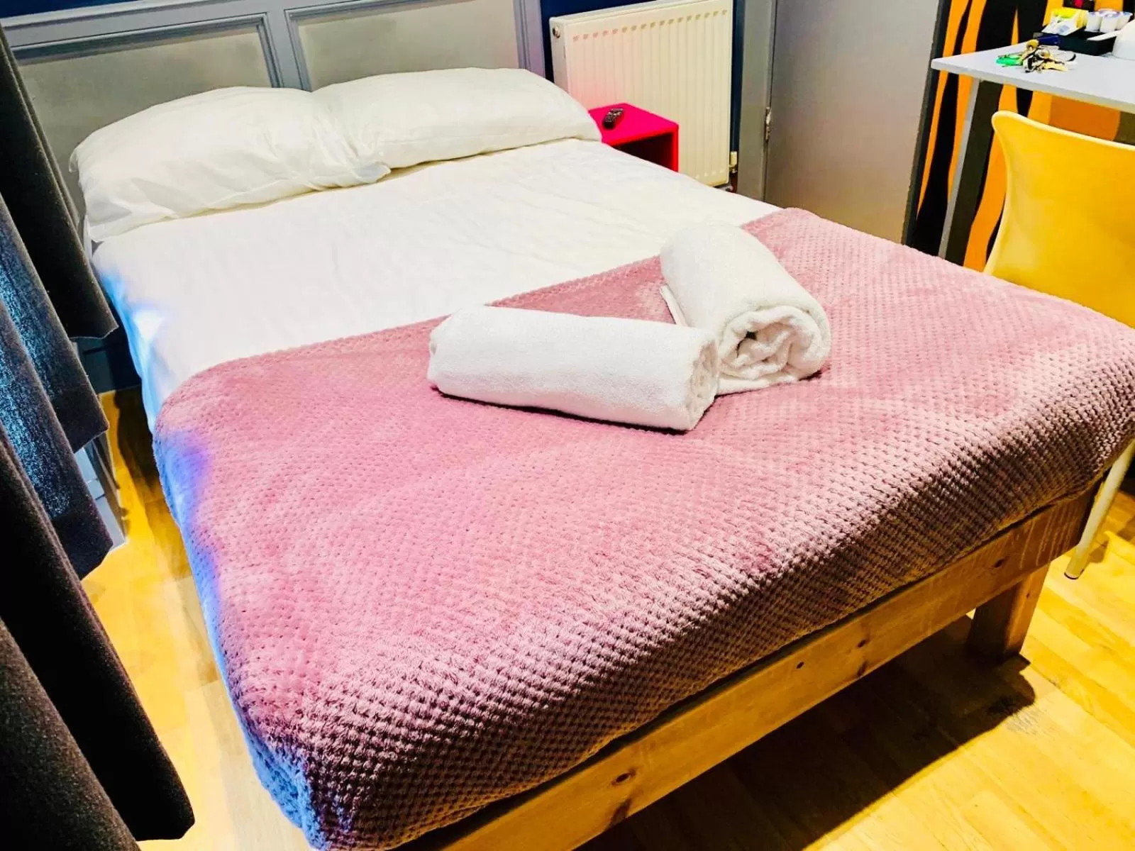 Bed in KX Rooms Kings Cross