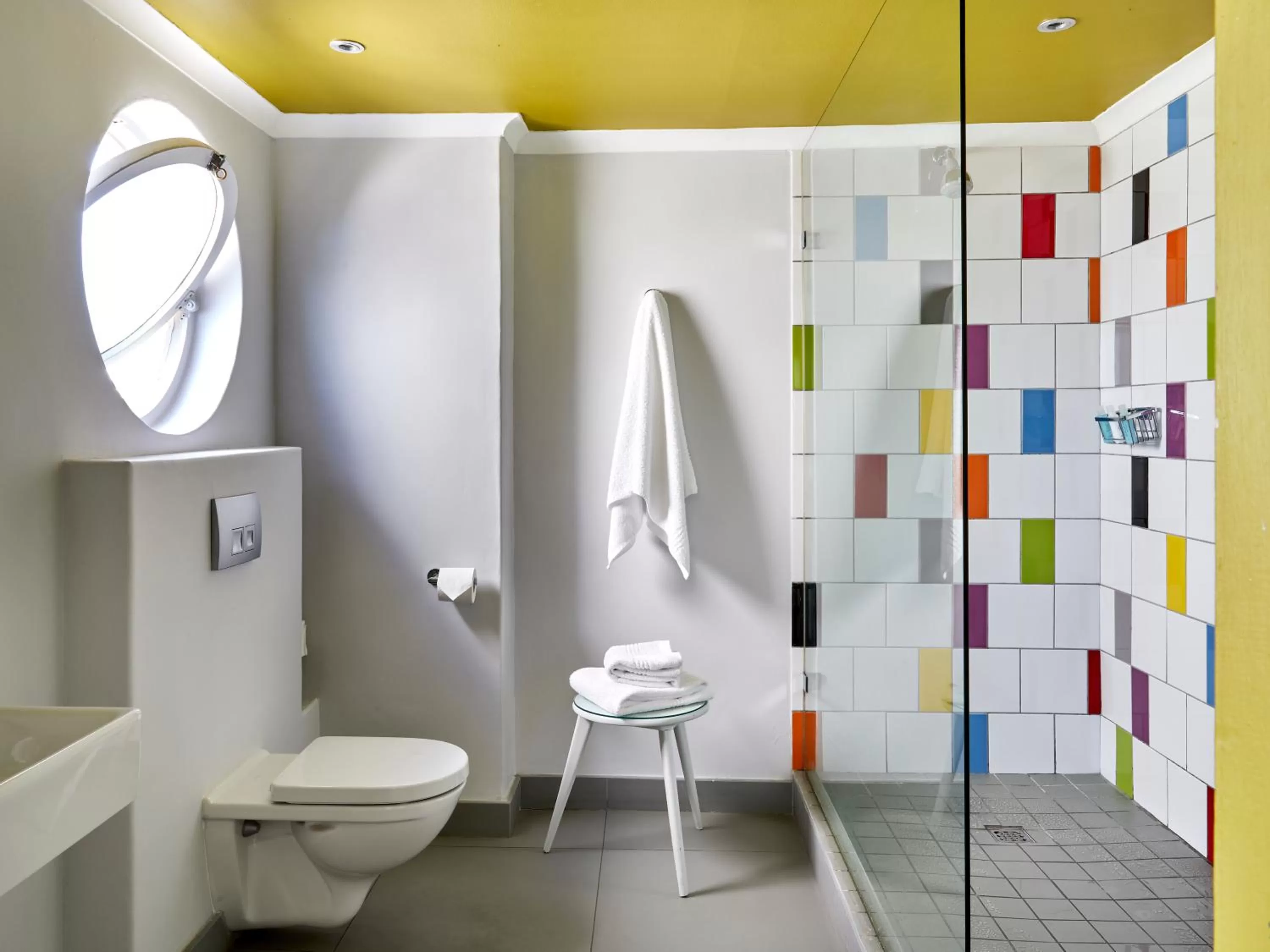 Shower in La Splendida Hotel by NEWMARK