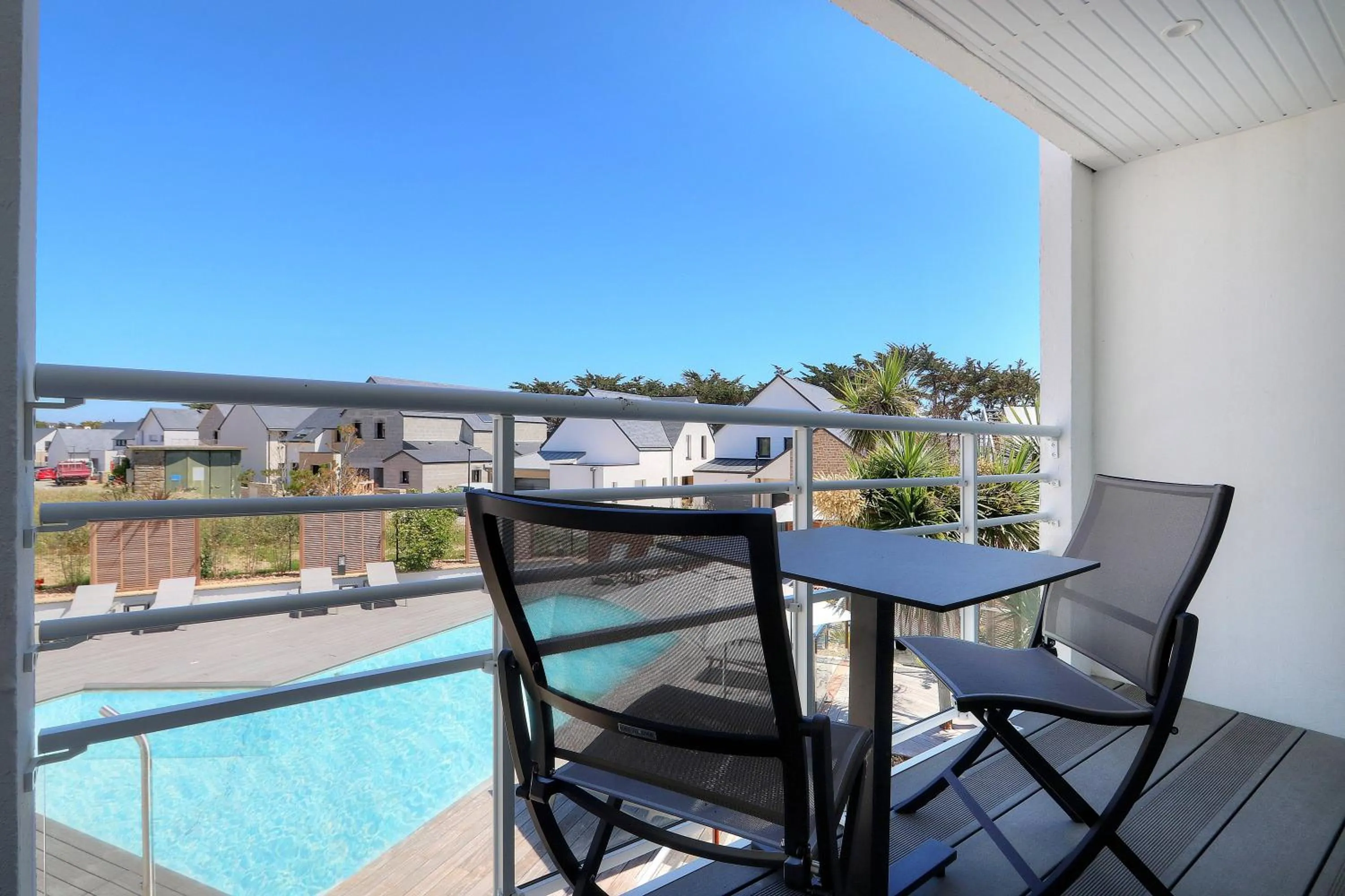 Balcony/Terrace in Best Western Hôtel Le Bellevue Quiberon