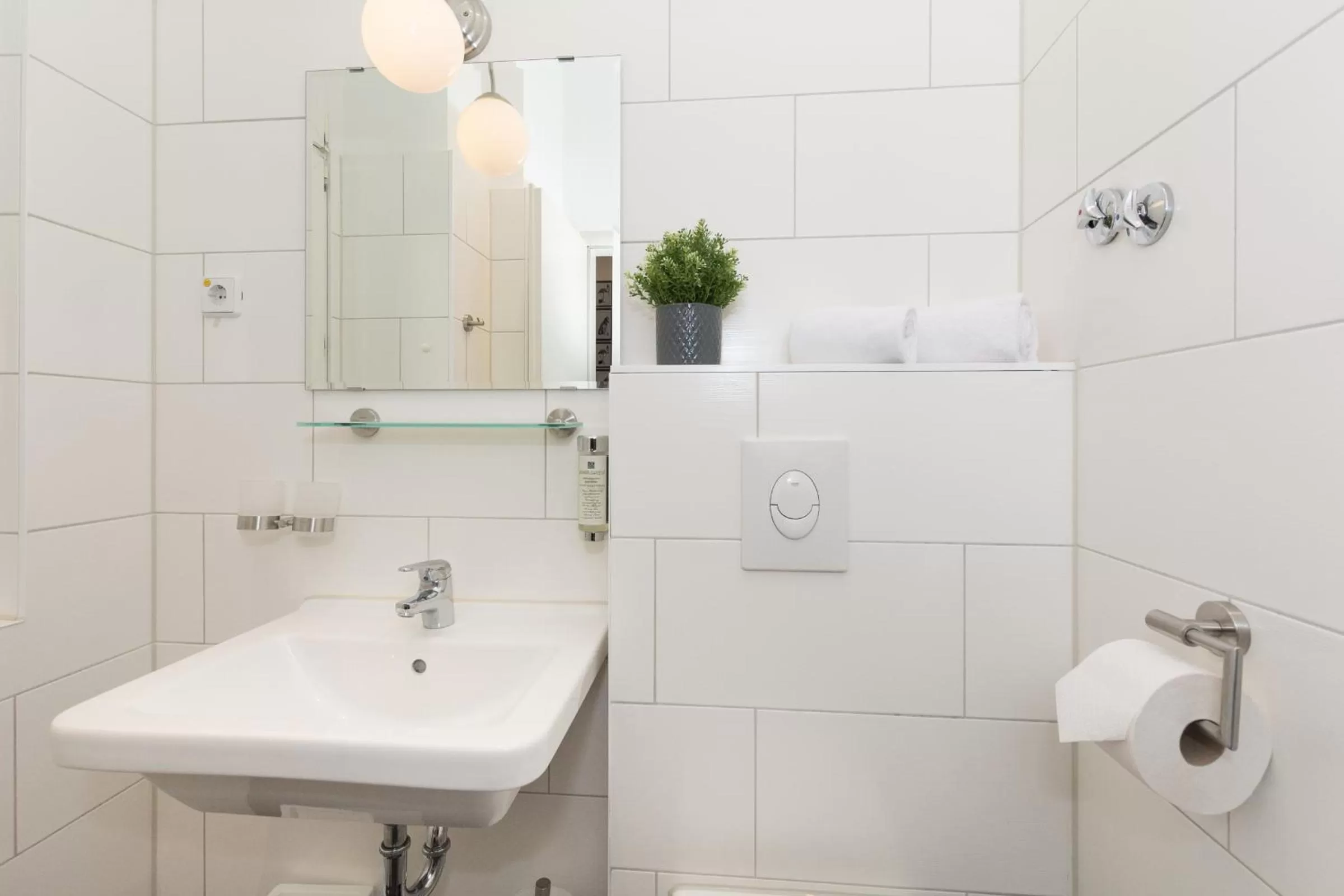 Bathroom in Old Town Hotel