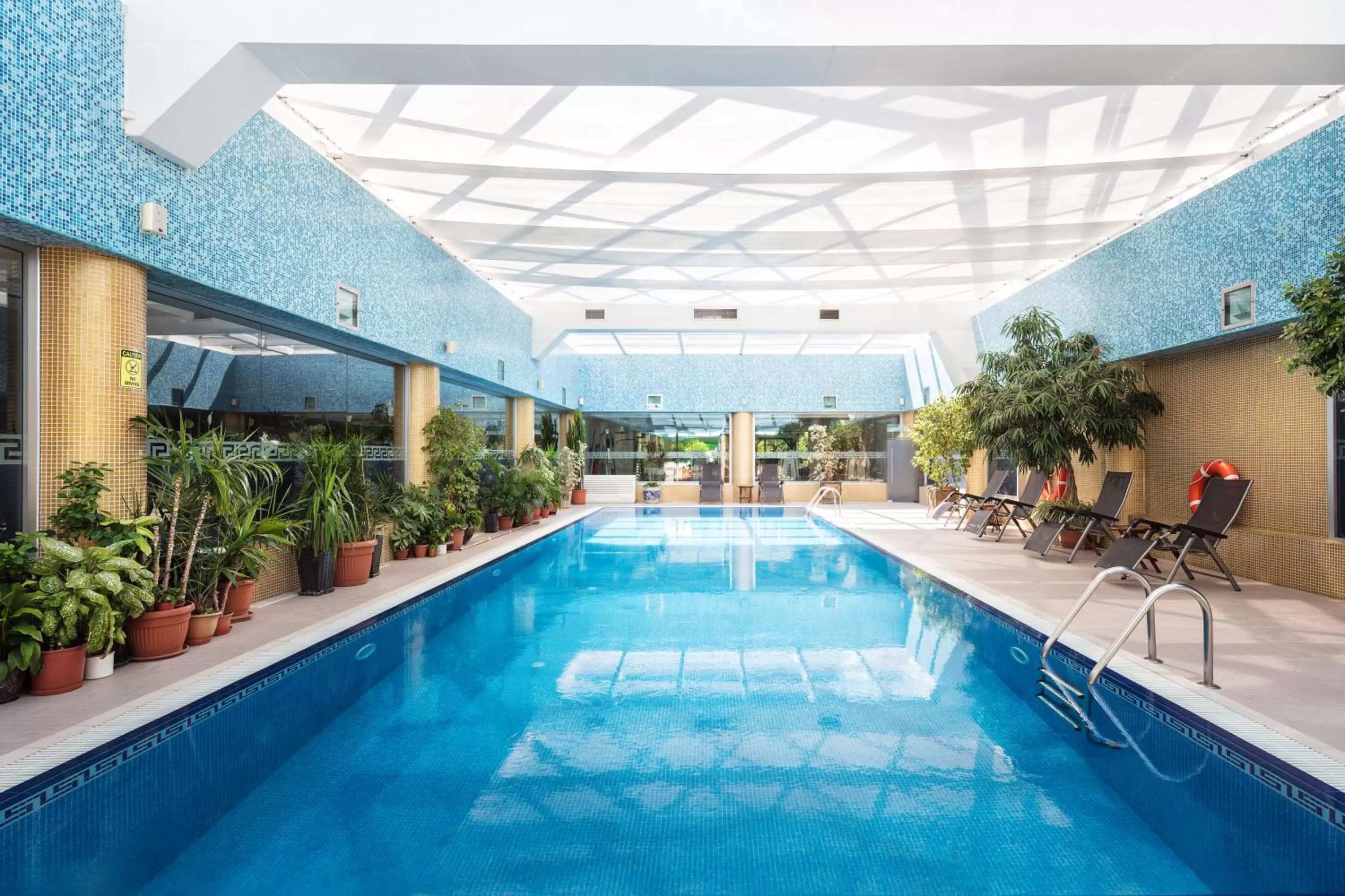 Fitness centre/facilities in The Dostyk Hotel