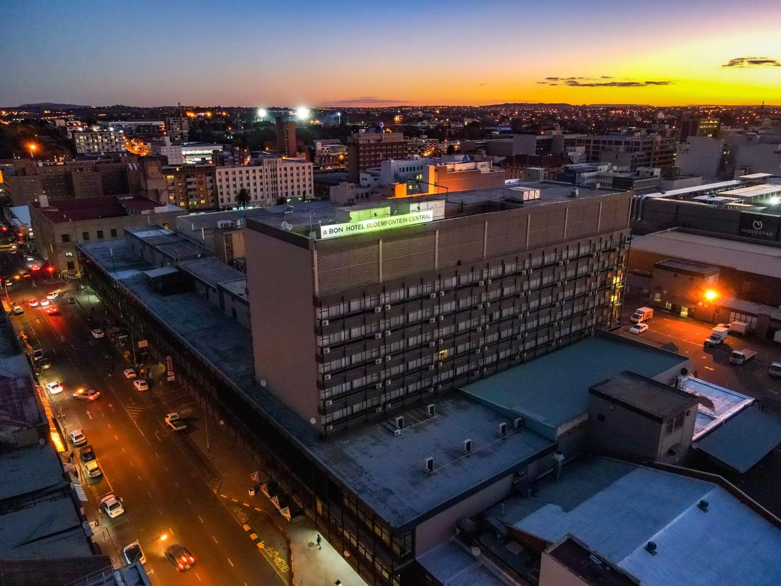 Bird's eye view in BON Hotel Bloemfontein Central