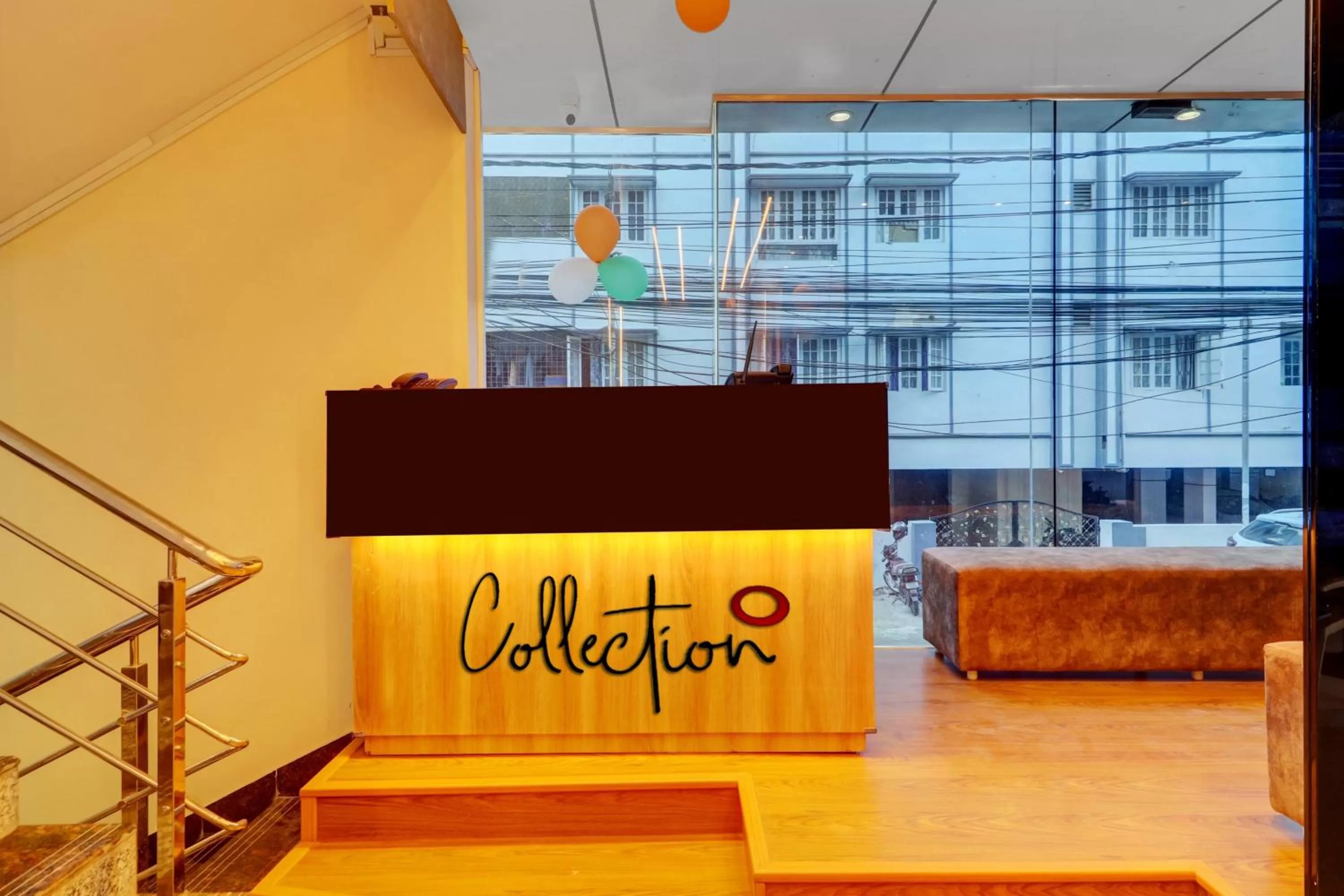 Lobby or reception in Super OYO Collection O Halcyon Madhapur