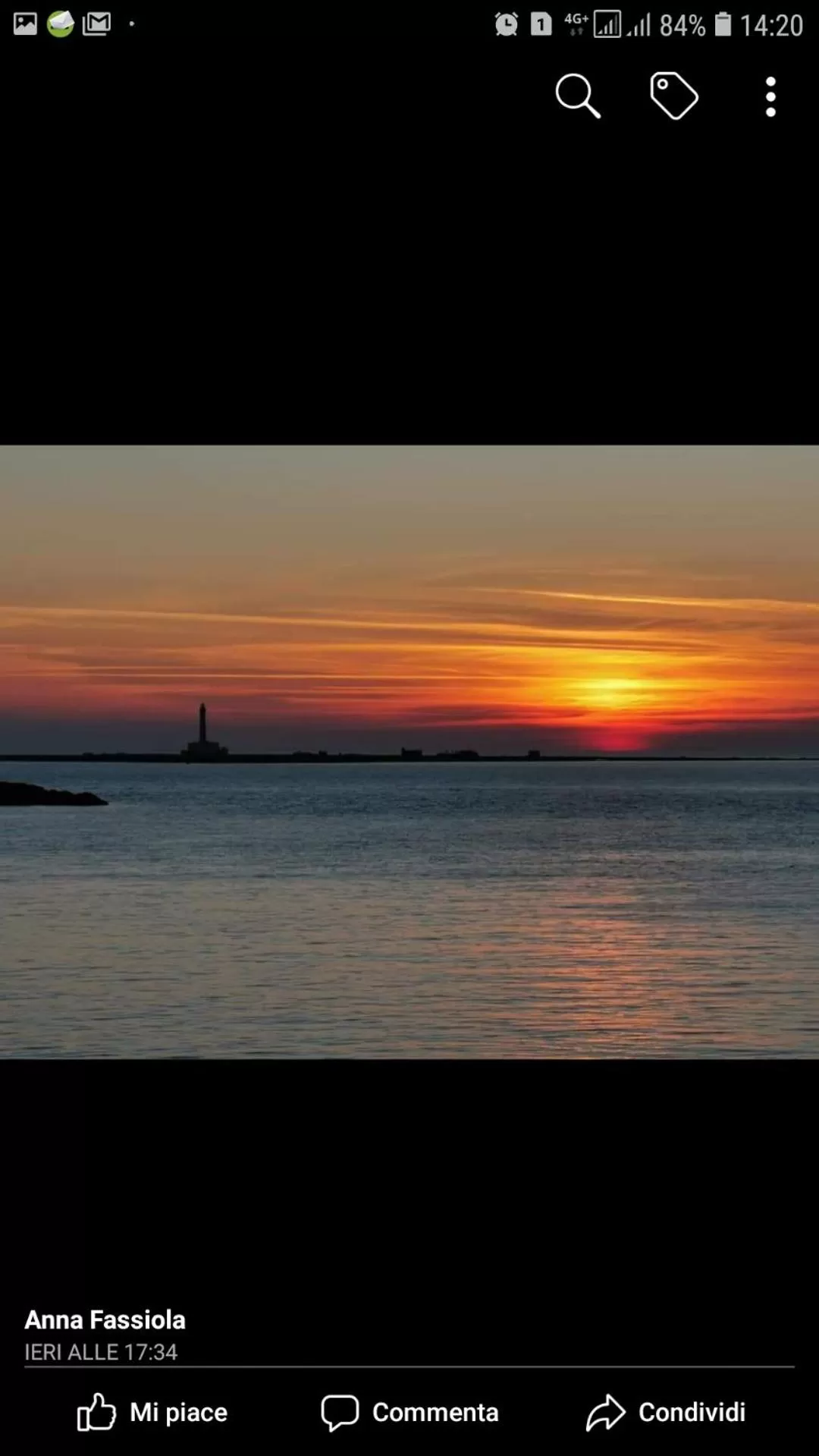 Sunset in Medusa Gallipoli