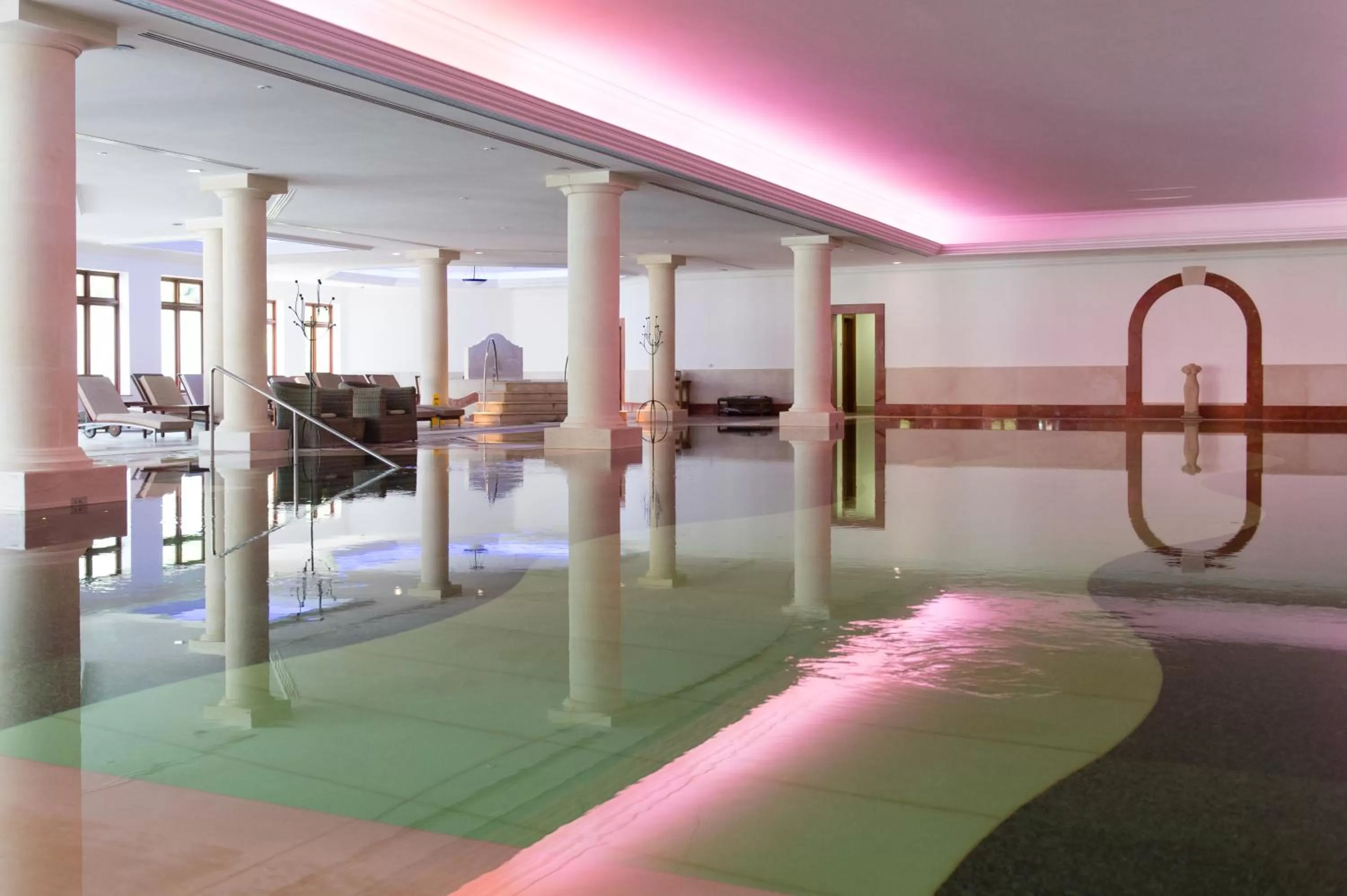 Swimming pool in Pennyhill Park Hotel and Spa