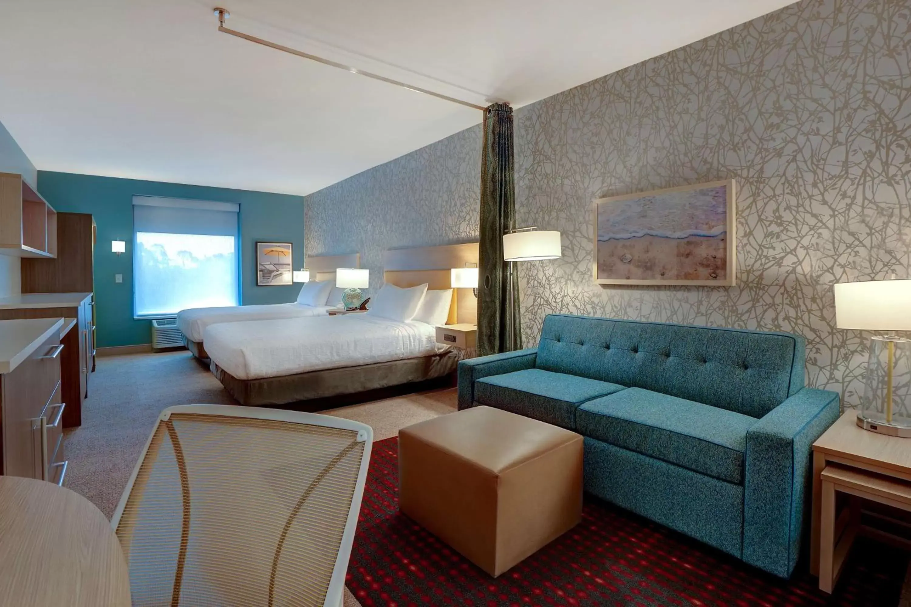 Queen Suite with Two Queen Beds - Hearing Accessible in Home2 Suites By Hilton Lakewood Ranch Queen Suite with Two Queen Beds - Hearing Accessible in Home2 Suites By Hilton Lakewood Ranch