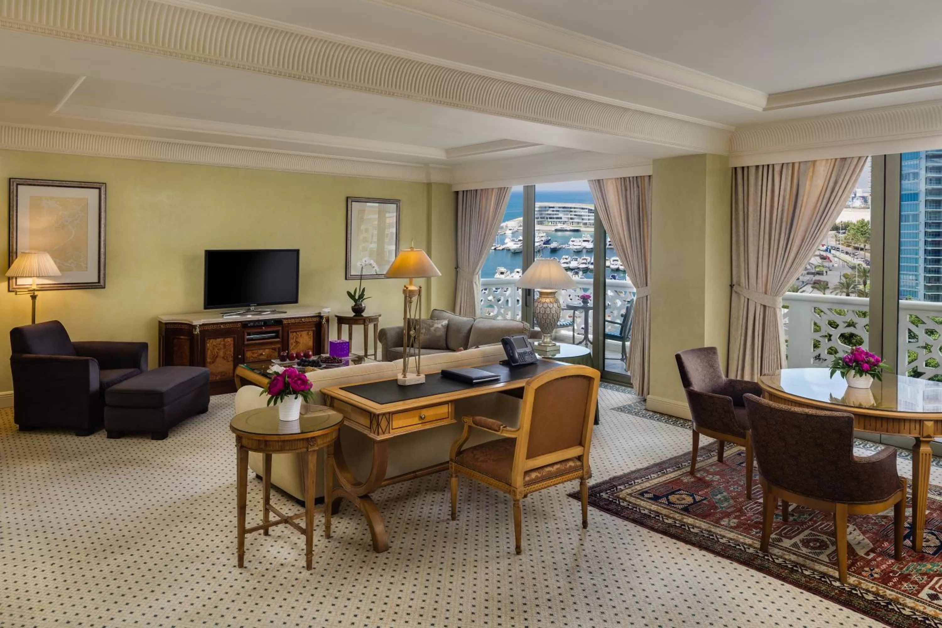 Living room in InterContinental Phoenicia Beirut by IHG