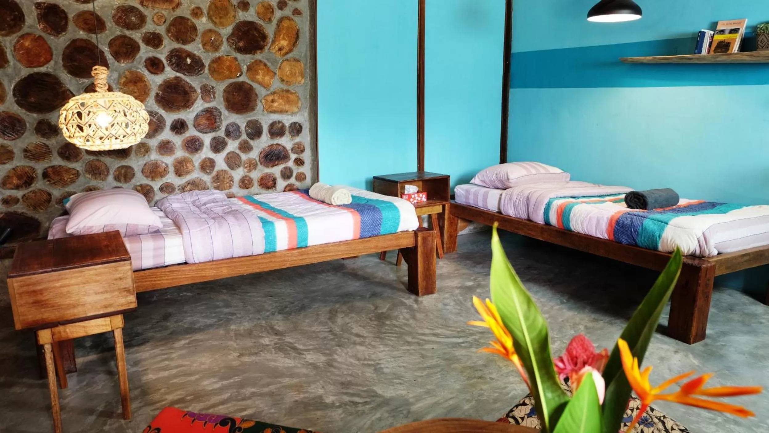 Seating area, Bed in The Kasbah Langkawi