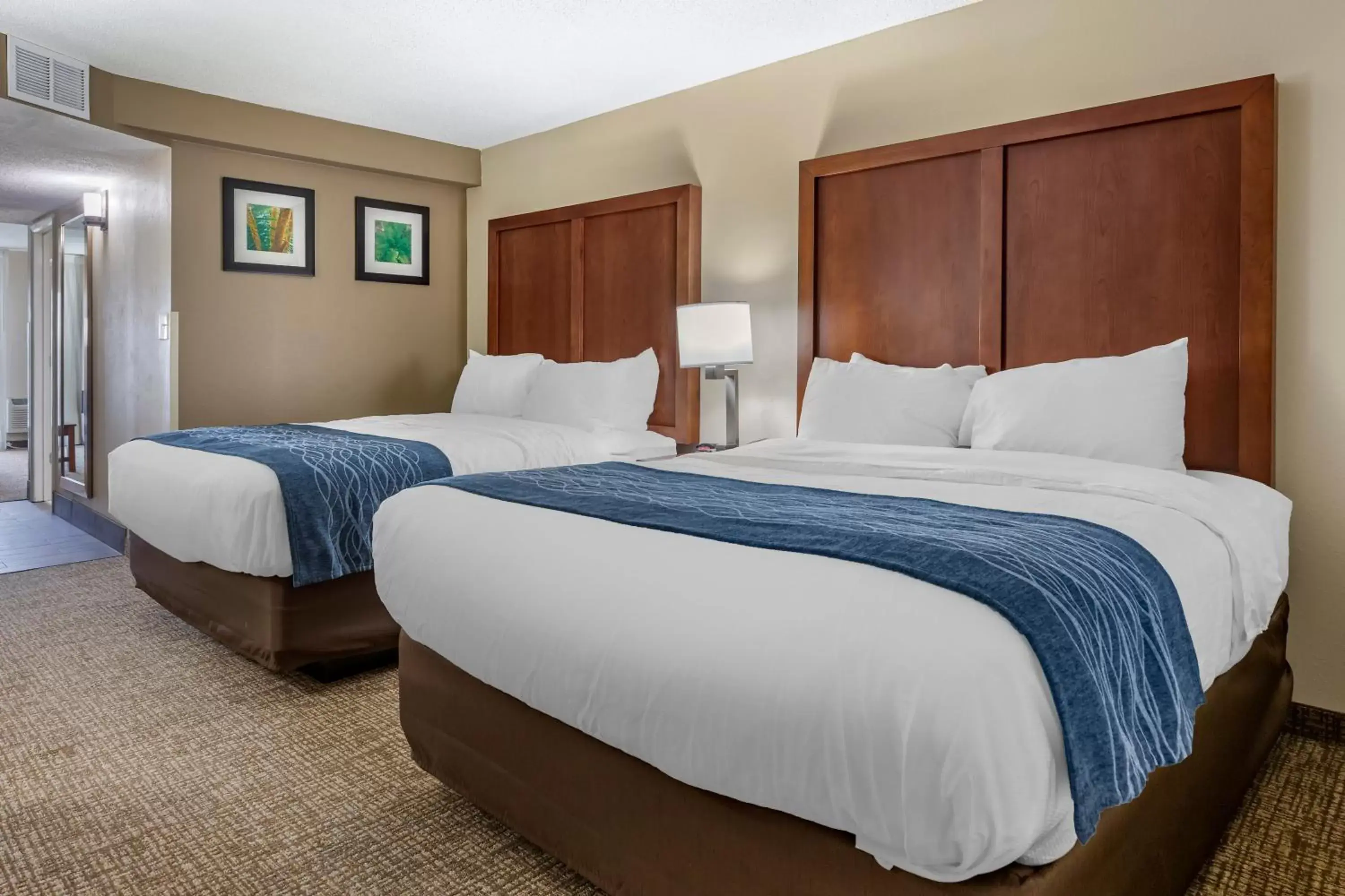 Queen Suite with Two Queen Beds - Non Smoking in Comfort Inn & Suites Spring Lake - Fayetteville near Fort Bragg Queen Suite with Two Queen Beds - Non Smoking in Comfort Inn & Suites Spring Lake - Fayetteville near Fort Bragg