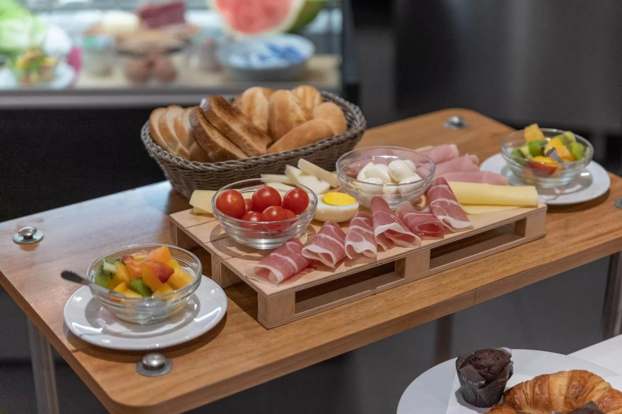 Breakfast in Trevi Palace Hotel