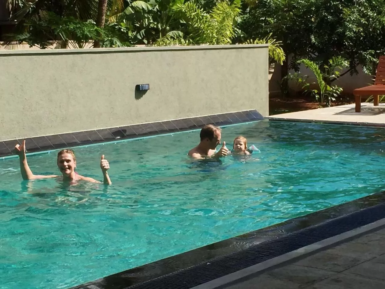 Swimming Pool in Hotel Heladiv