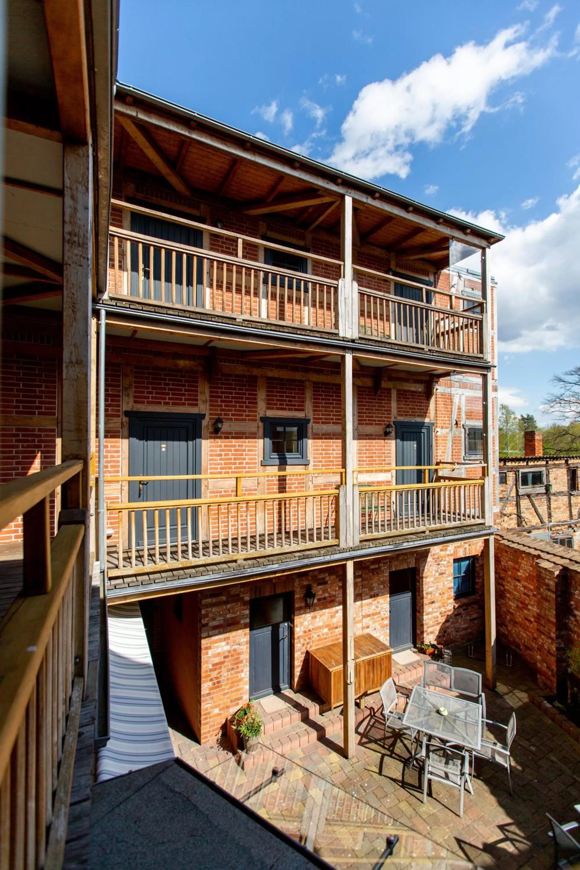 Property Building in Hotel Haus Sajons