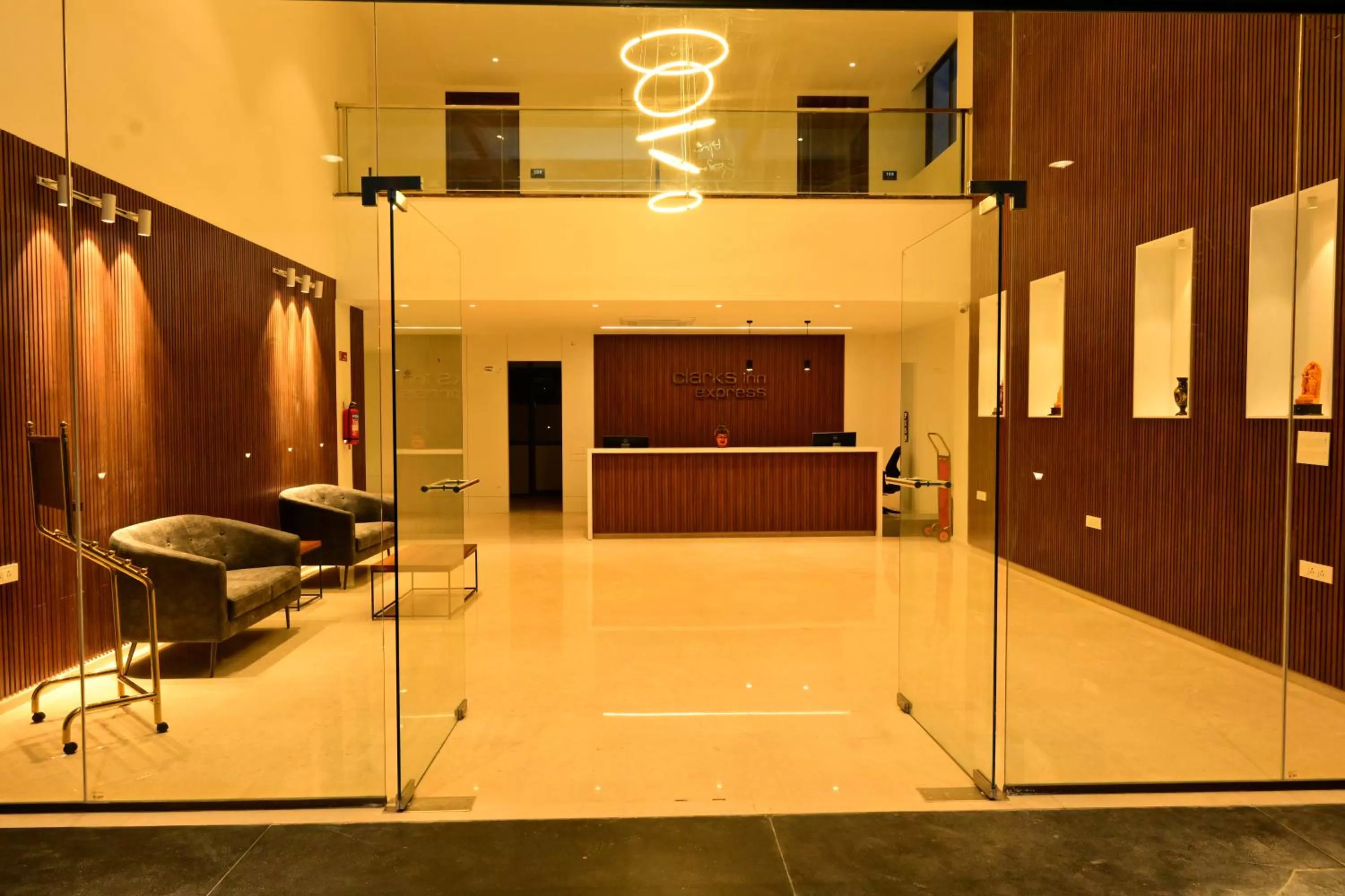 Lobby or reception in Clarks Inn Express, KRS road-Mandya, Mysore