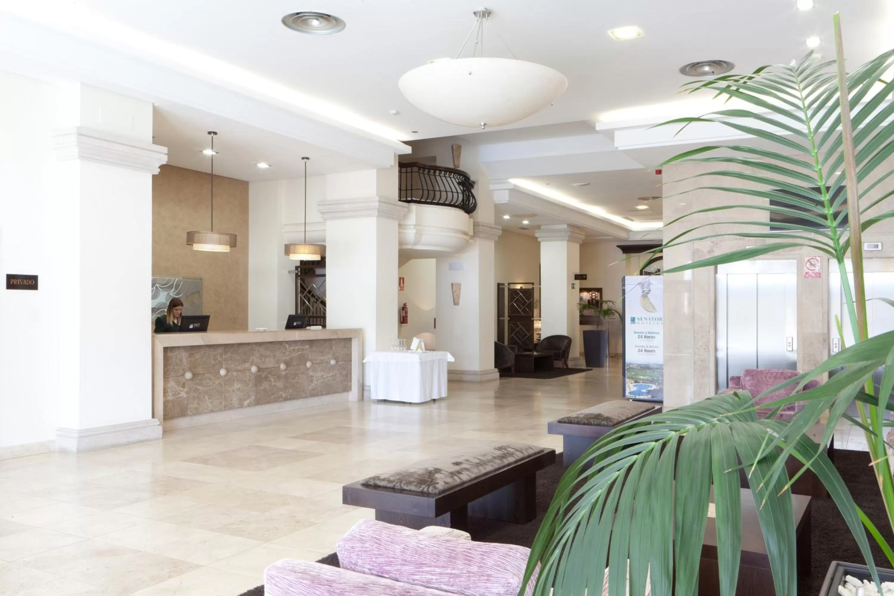 Lobby or reception in Senator Mar Menor Golf & Spa Resort