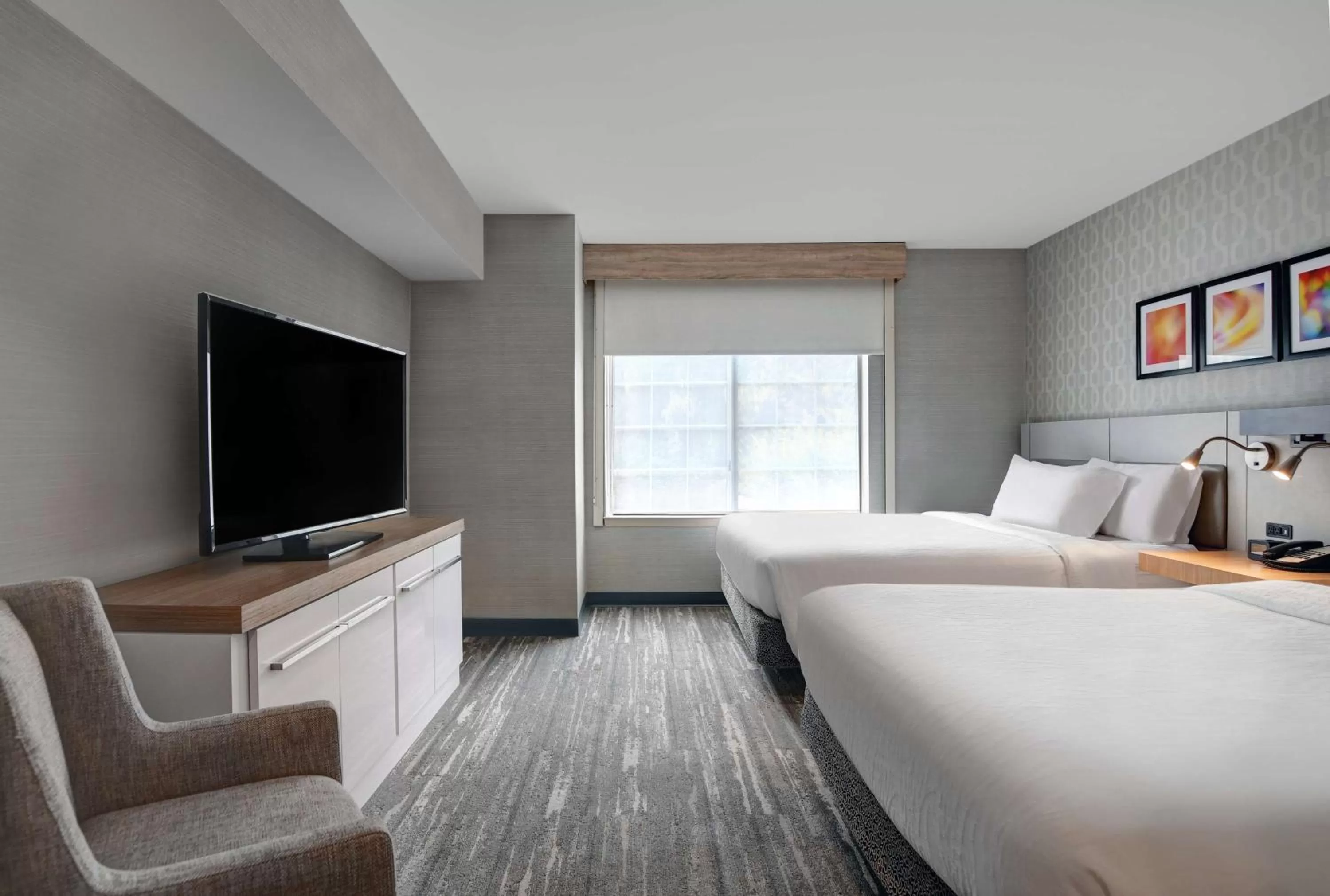 Bed in Hilton Garden Inn Hamilton