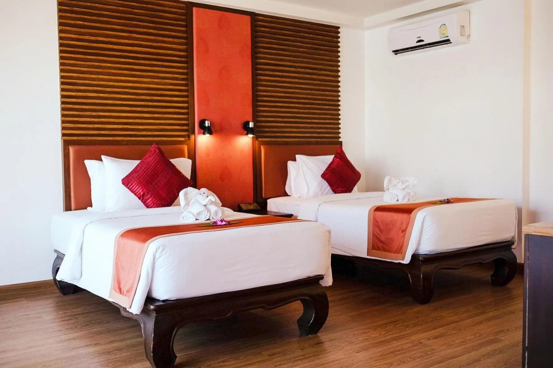 Bed in Nipa Resort, Patong Beach