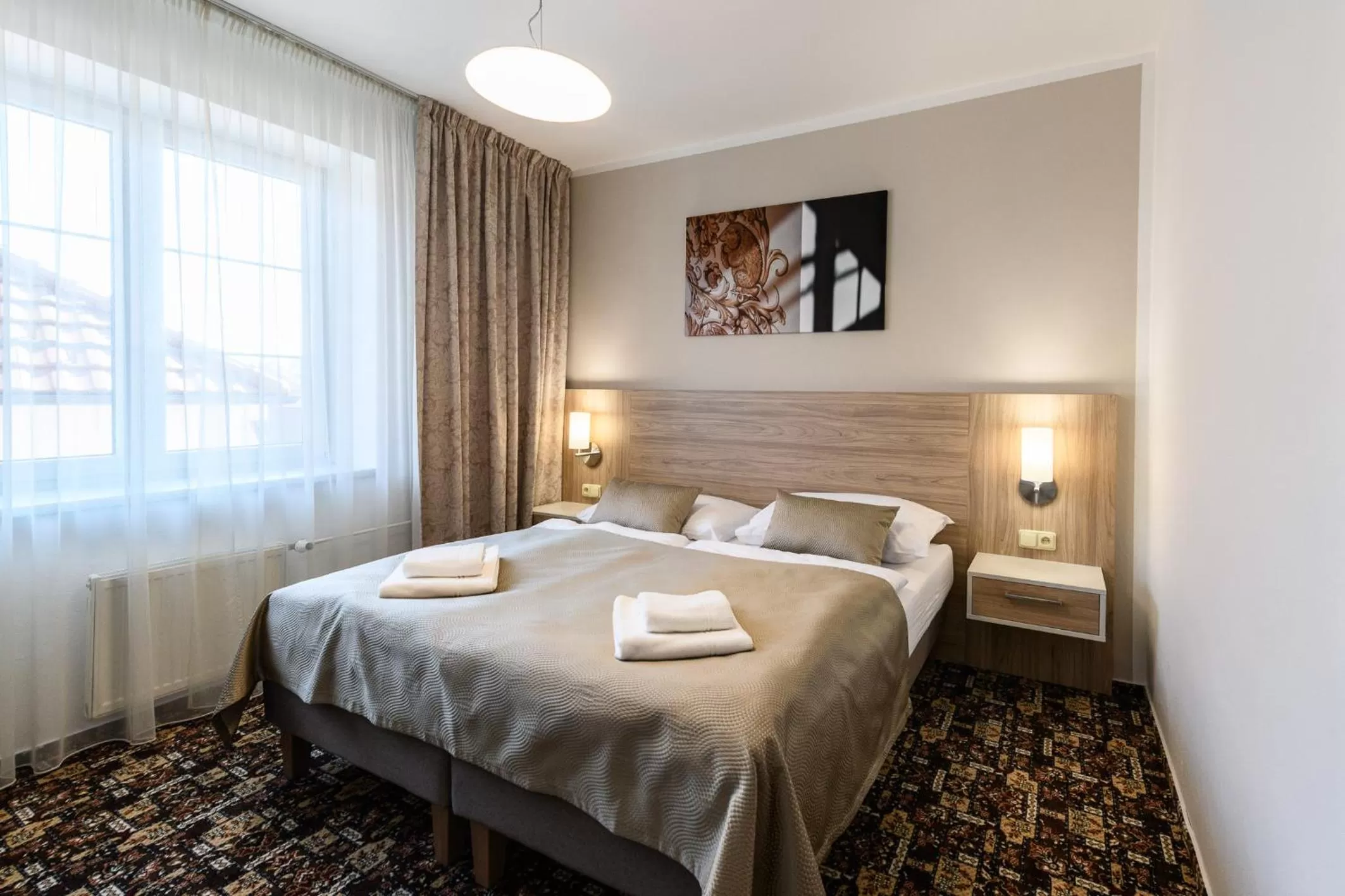 Bedroom, Bed in Sport-V-Hotel