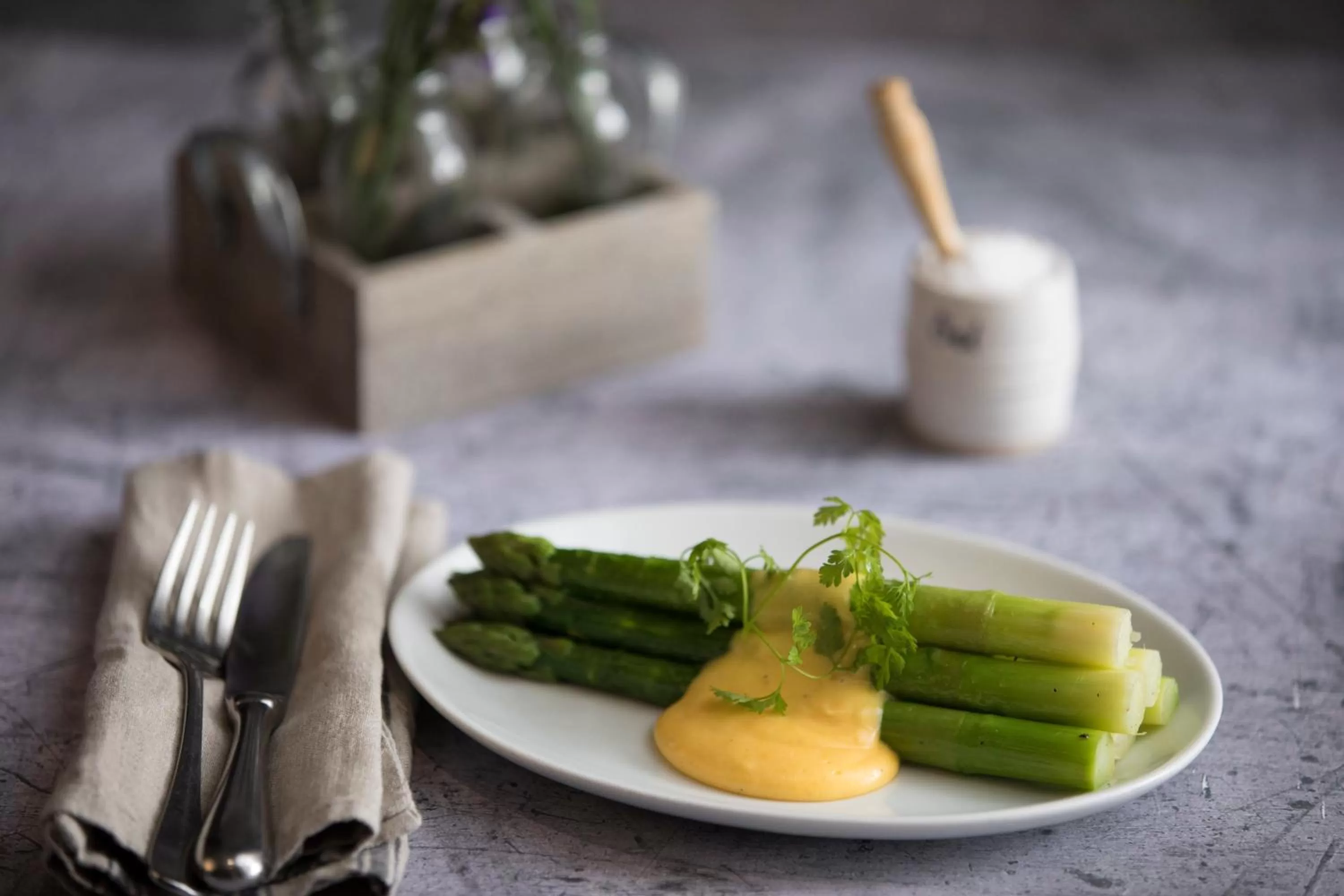 Food close-up in Hotel du Vin Cheltenham