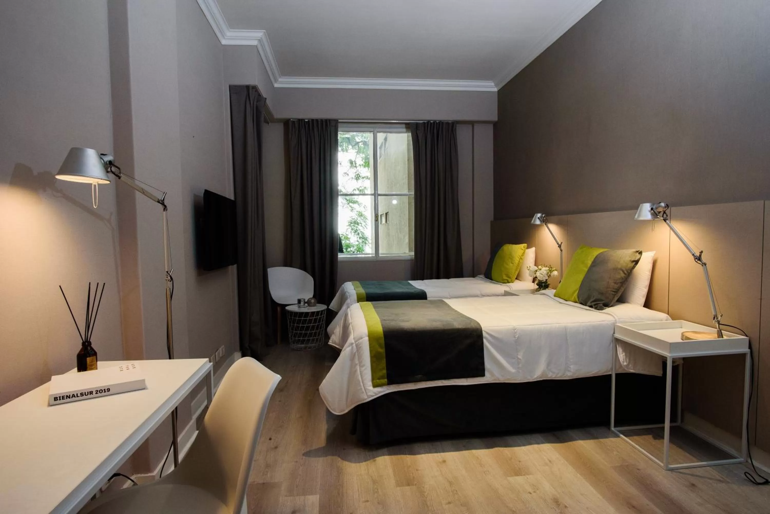 Bed in SuMa Recoleta Hotel