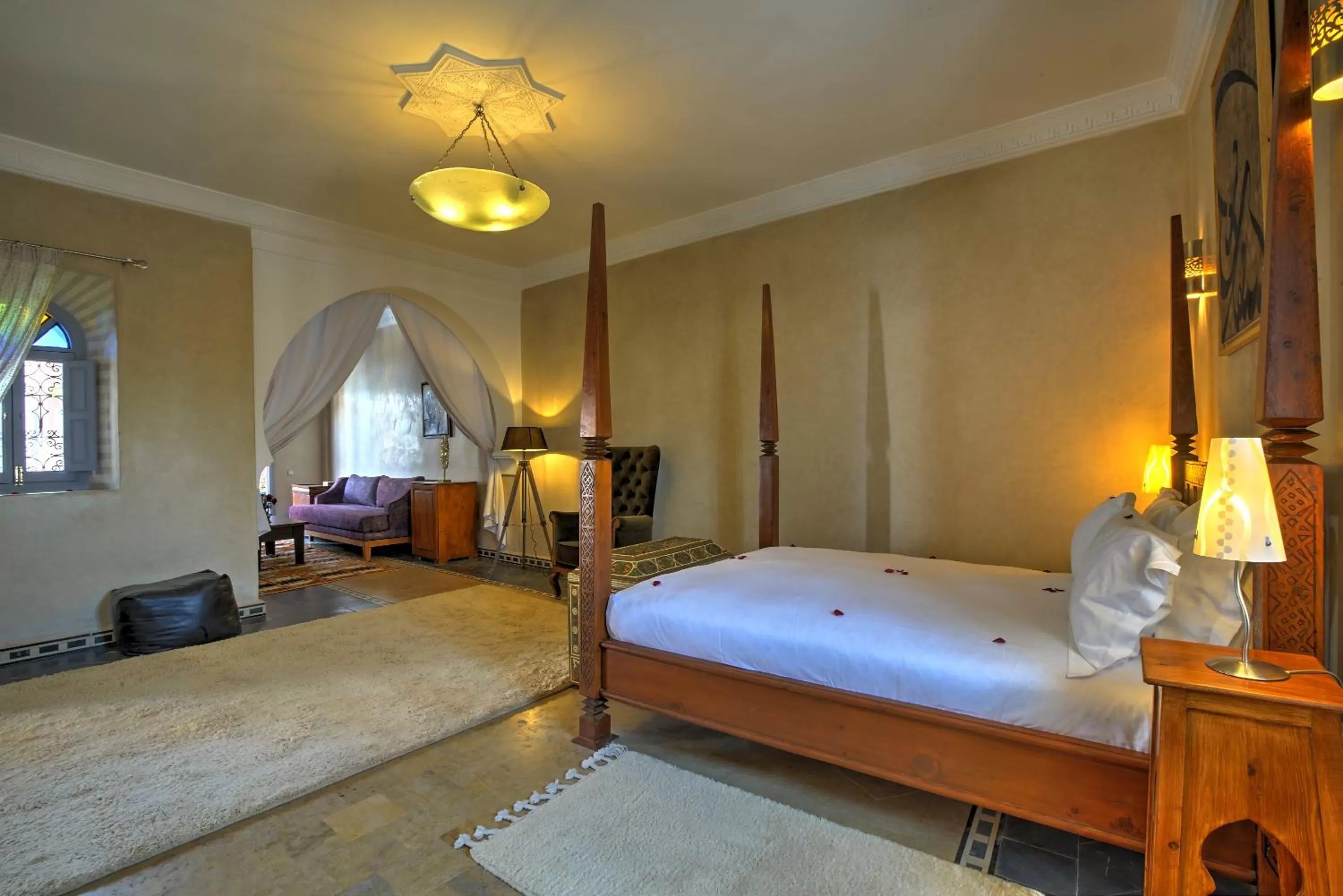 Bed in Ksar Anika Boutique Hotel & Spa