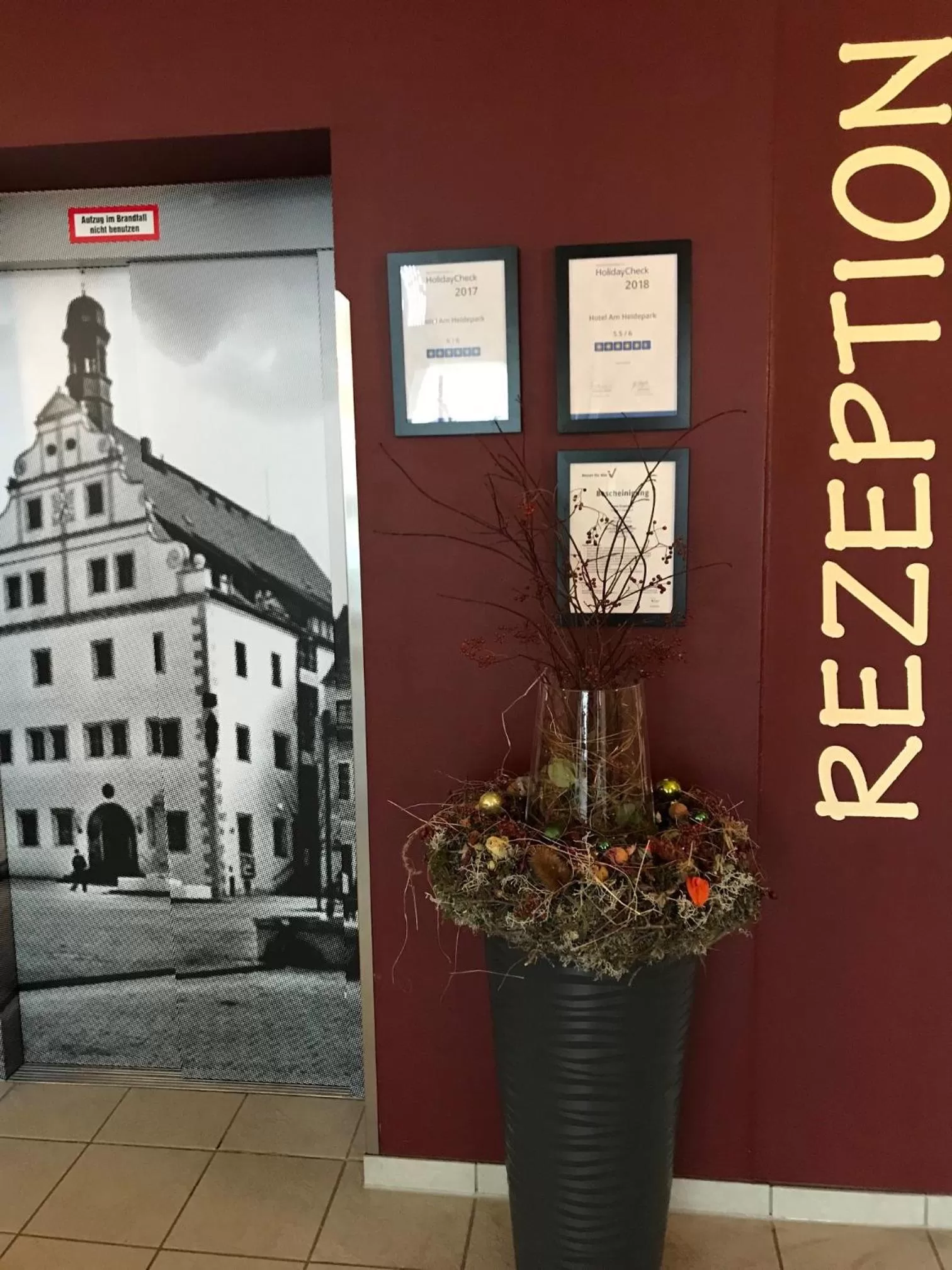 Facade/entrance in Hotel Am Heidepark