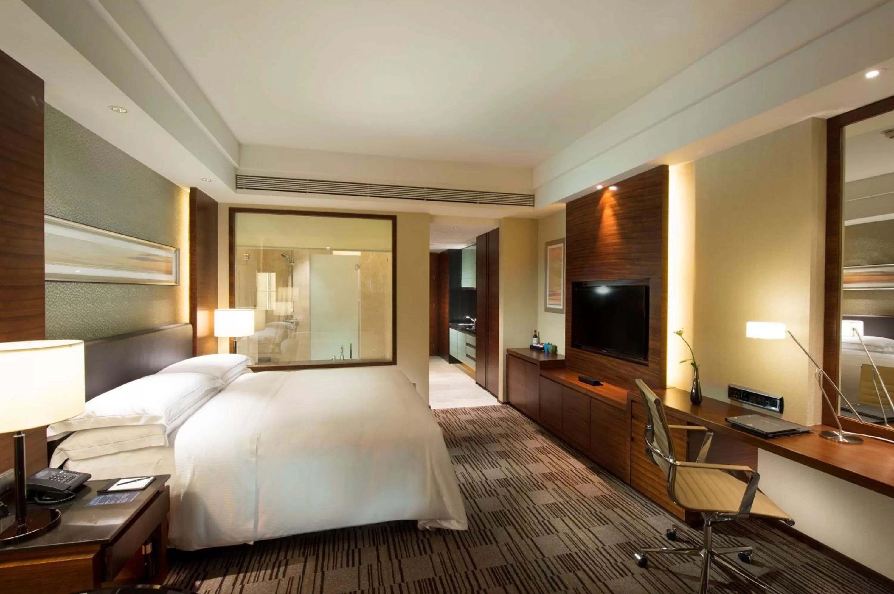 Bedroom, Bed in Hilton Shijiazhuang