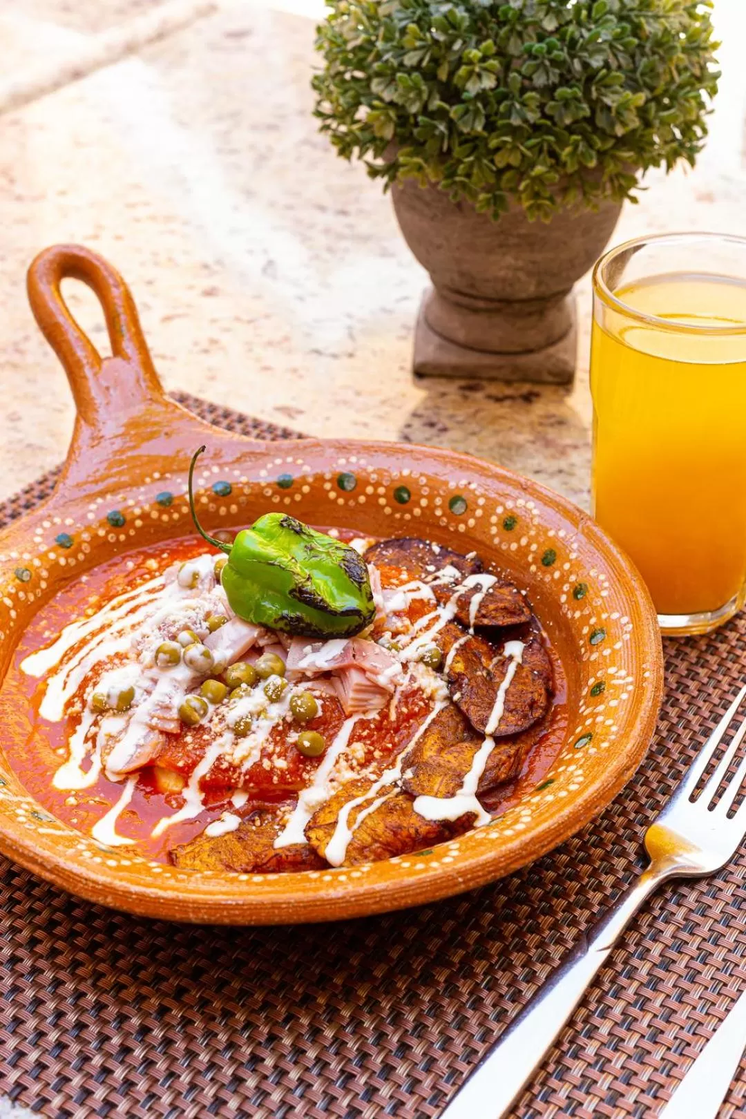 Breakfast in Viva Merida Hotel Boutique