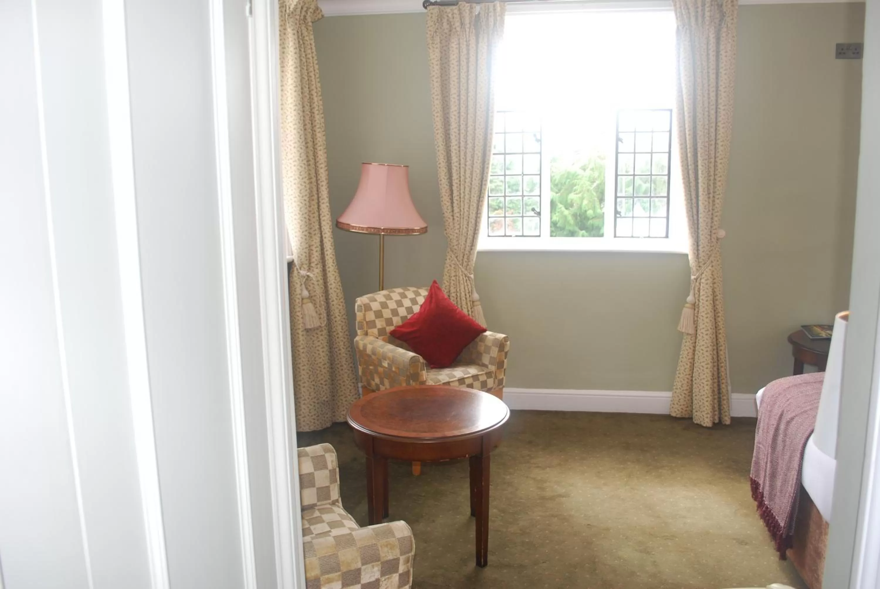 Bed in The Radnorshire Arms Hotel