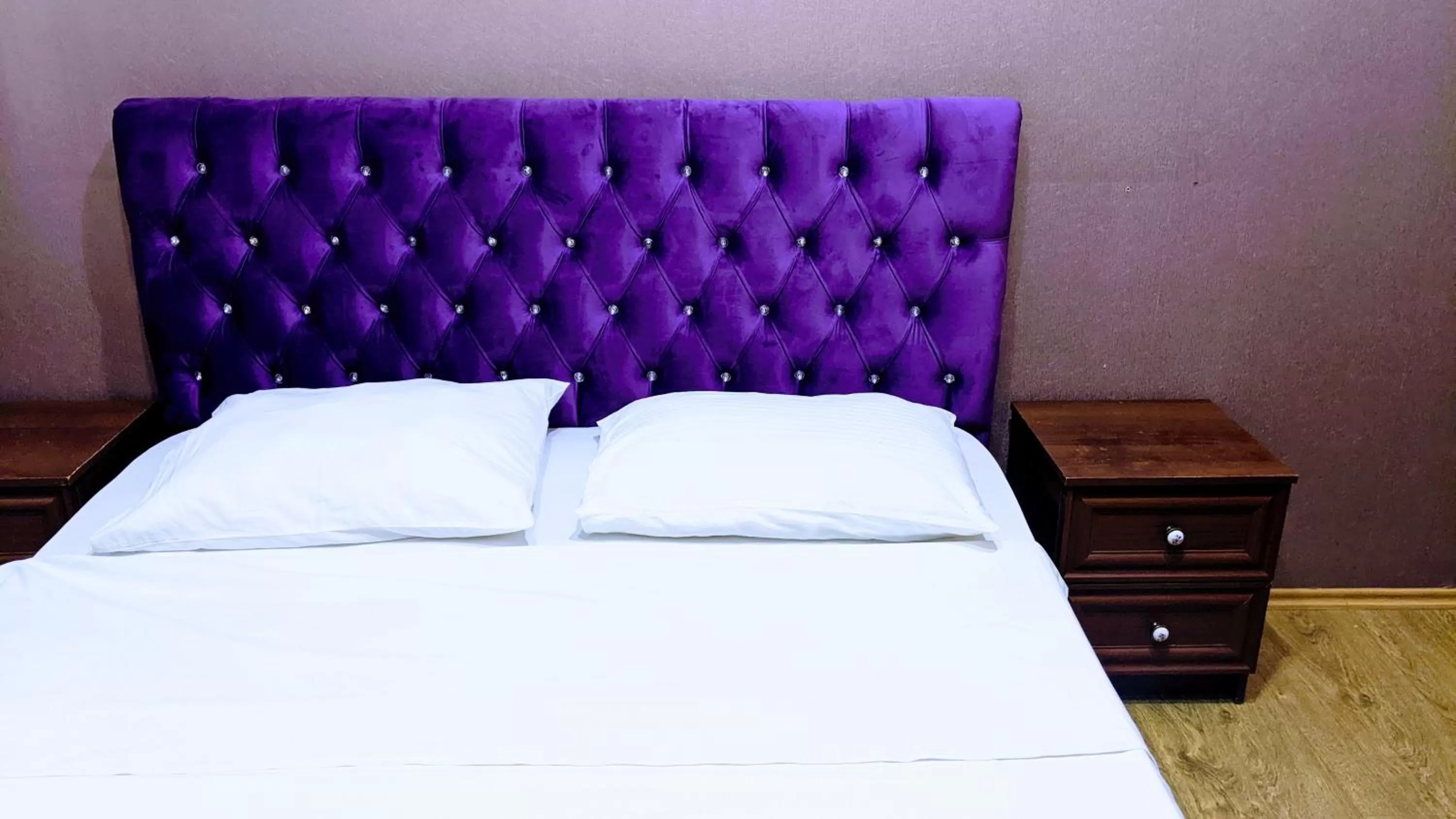 Bed in Hotel Kalanga