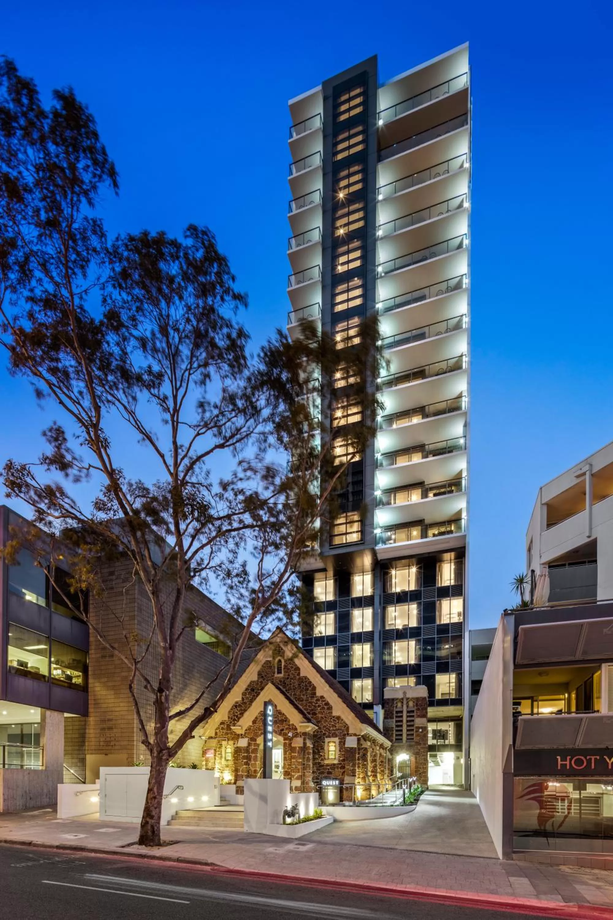 Facade/entrance in Quest East Perth