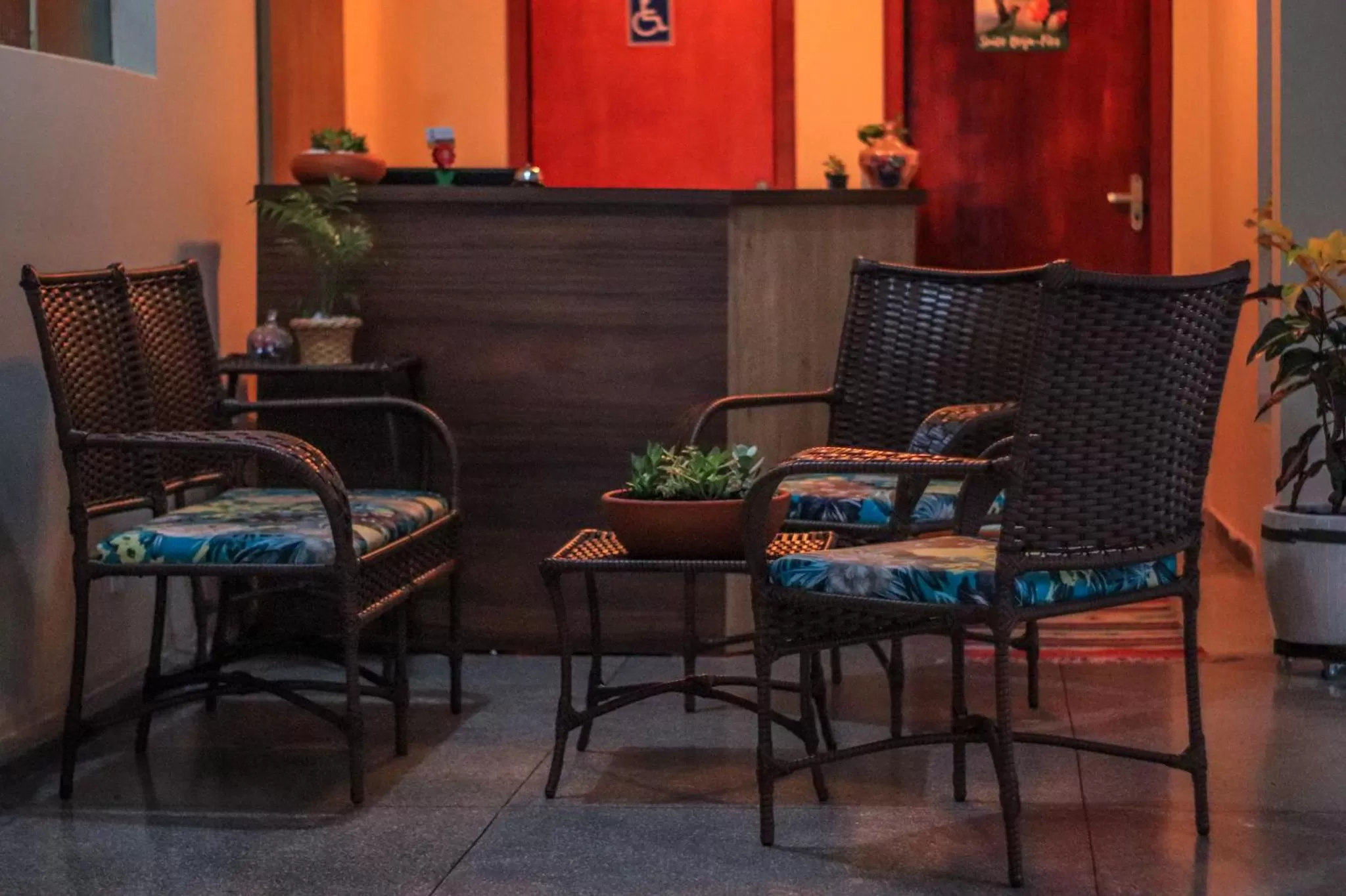 Lobby or reception in Pousada Casa Grande