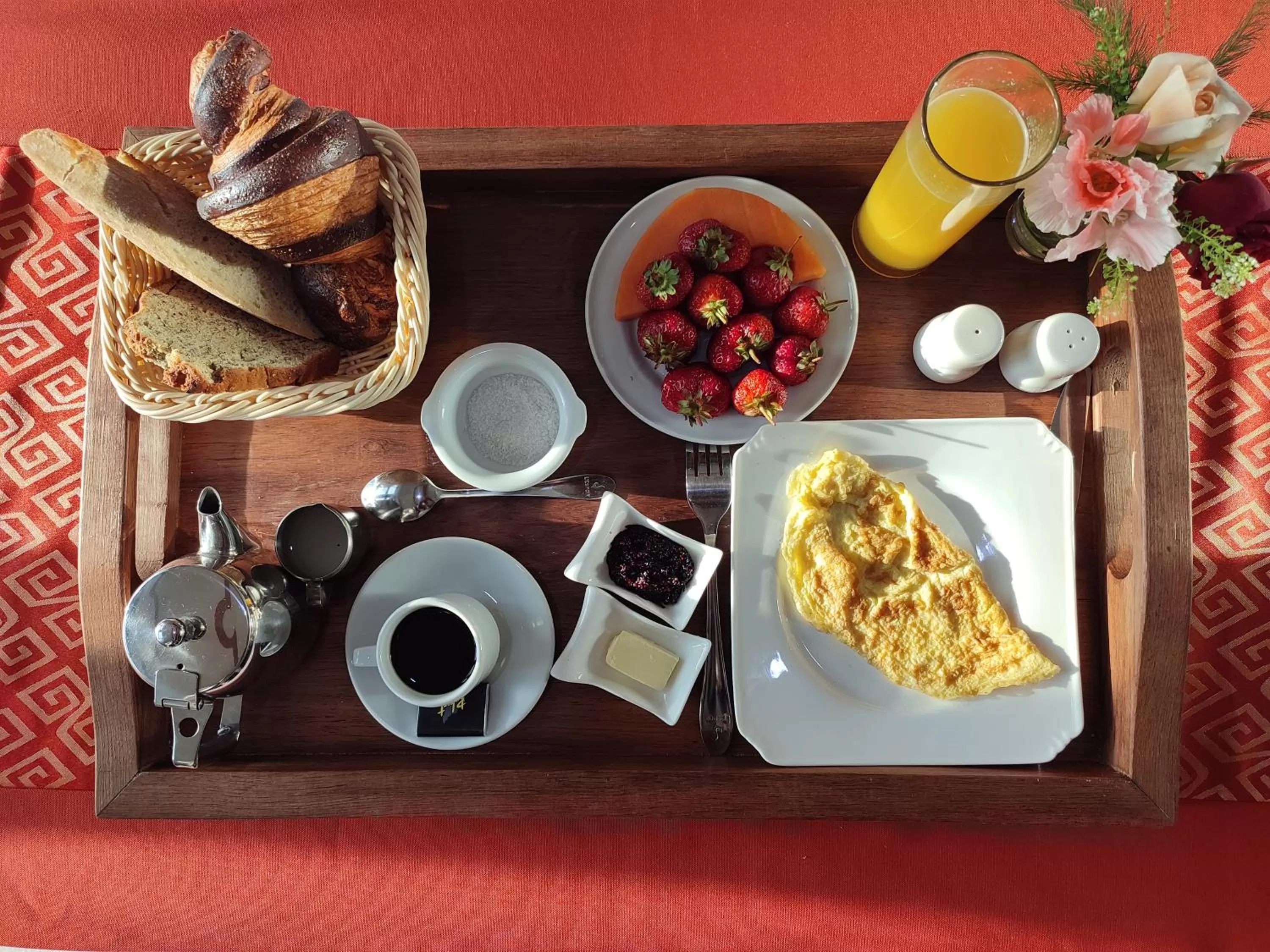 Food and drinks in Valiha Hotel Antananarivo