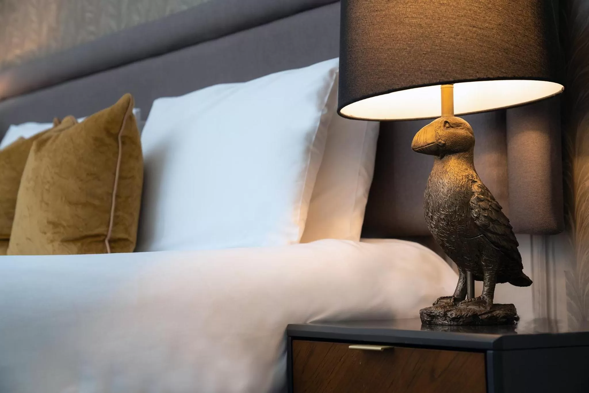 Bedroom, Bed in Lanelay Hall Hotel & Spa