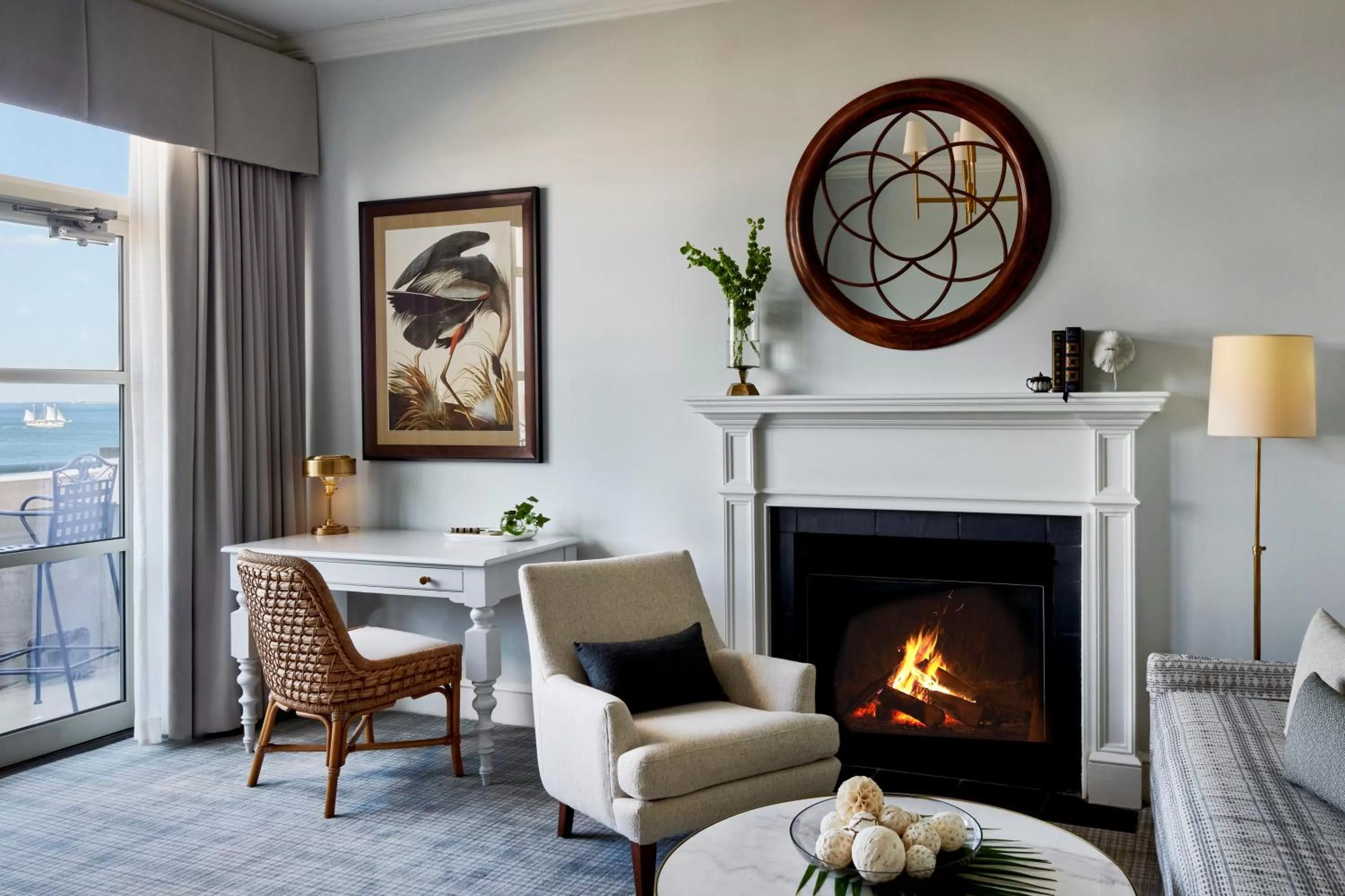 Living room in Harbourview Inn