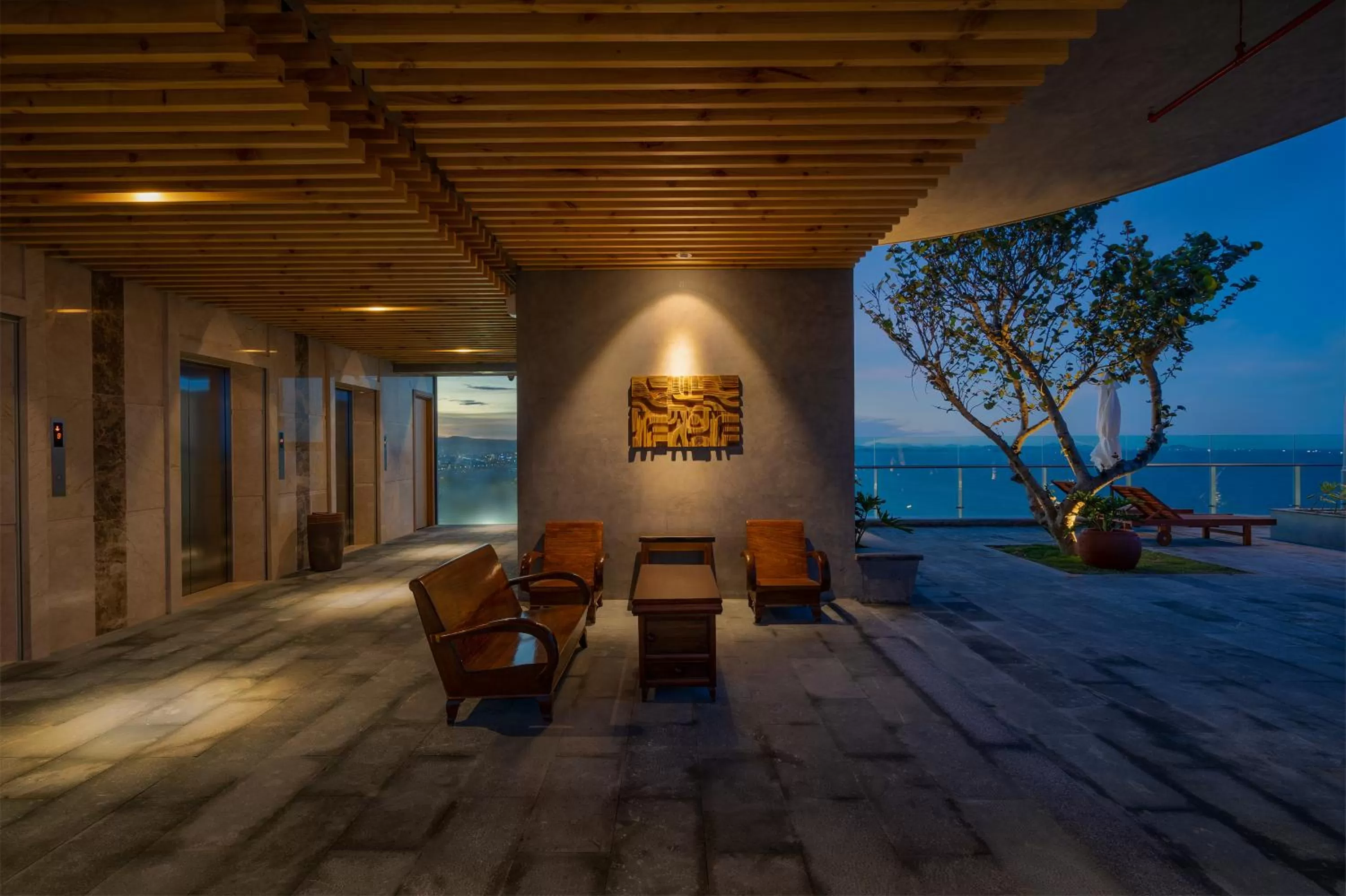 Lounge or bar in Sala Grand Tuy Hoa Hotel