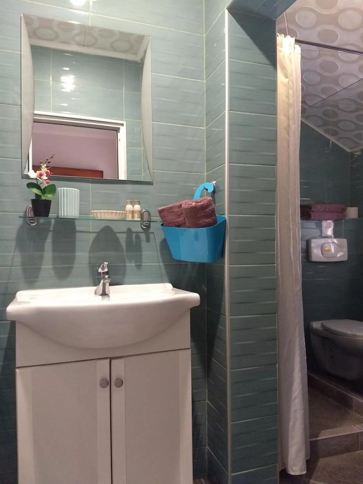 Shower, Bathroom in White Rose Family Guest House