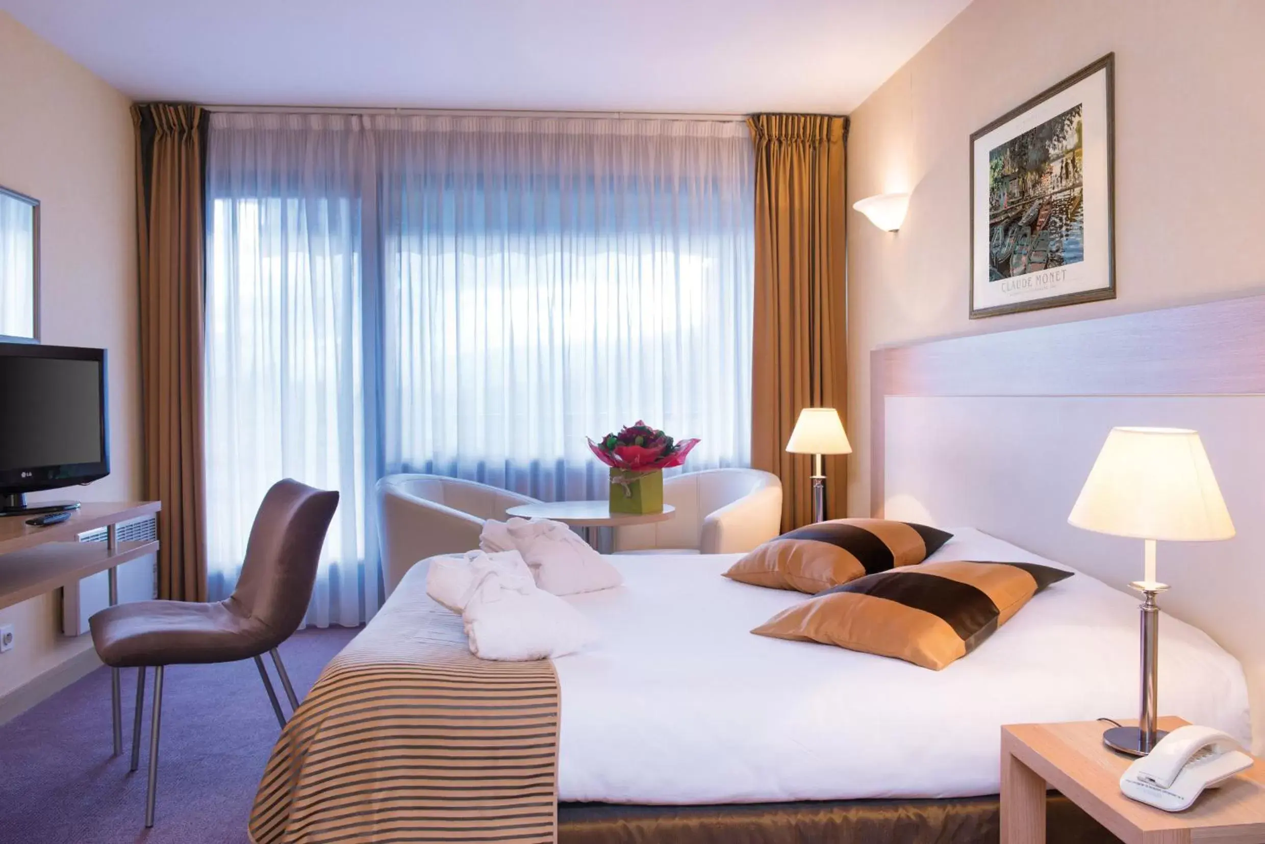 Double Room with Spa Access in Hotel *** & Spa Vacances Bleues Villa Marlioz Double Room with Spa Access in Hotel *** & Spa Vacances Bleues Villa Marlioz