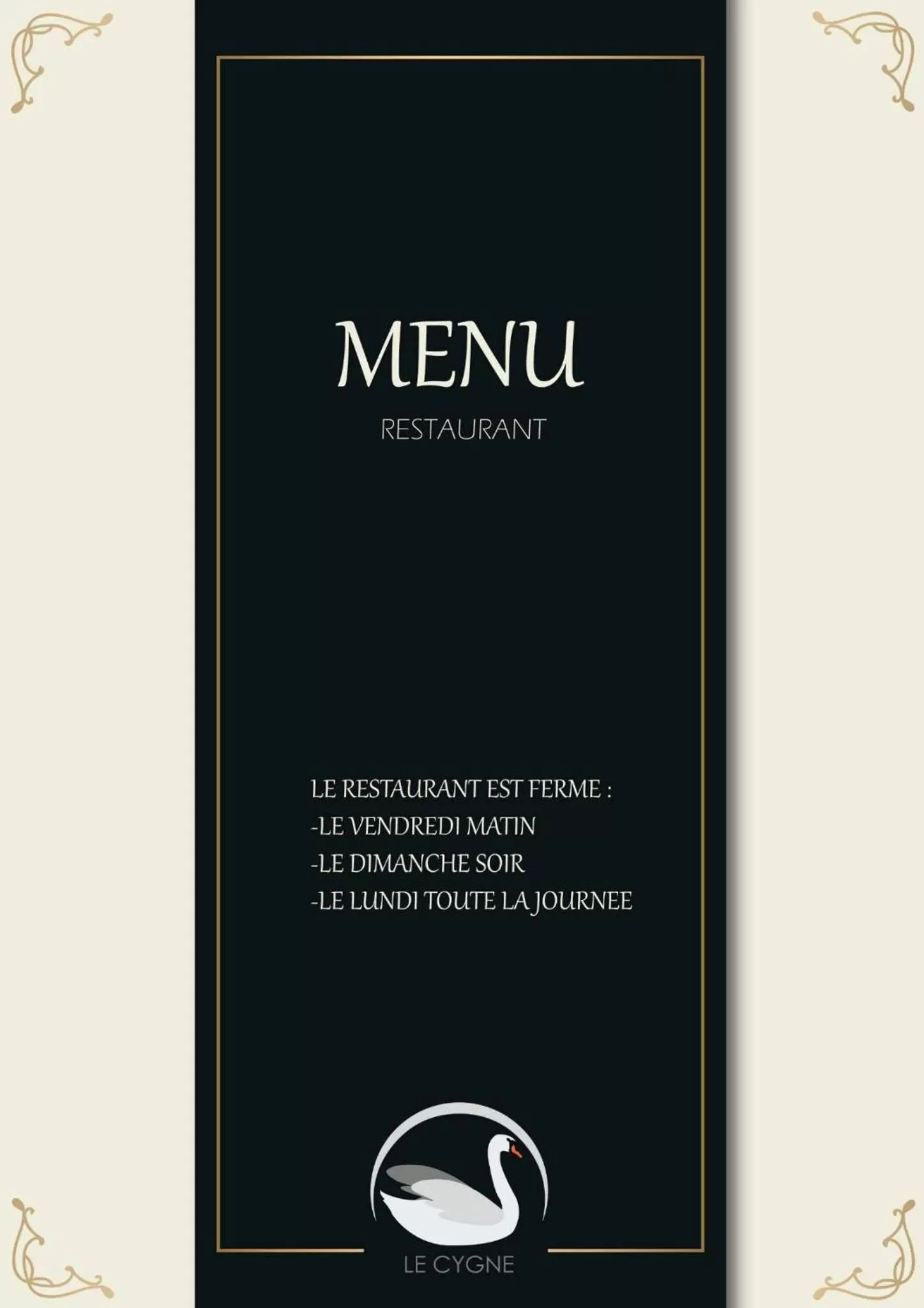 Restaurant/places to eat in Hotel Restaurant Le Cygne