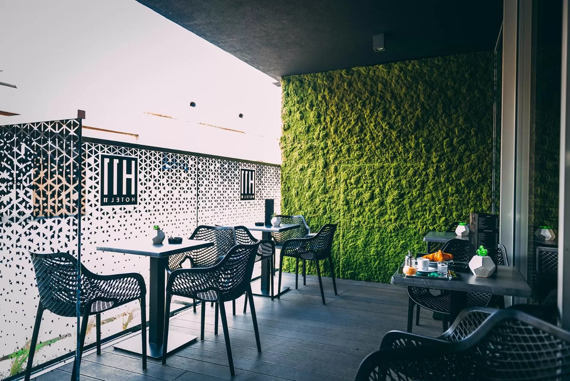 Balcony/Terrace in BOUTIQUE HOTEL11 with rooftop SPA