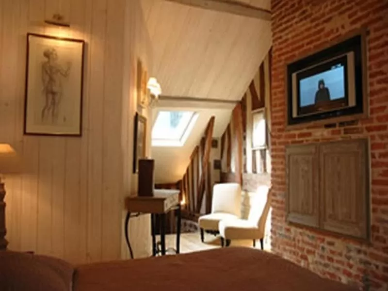 Living room in Au Grey d'Honfleur