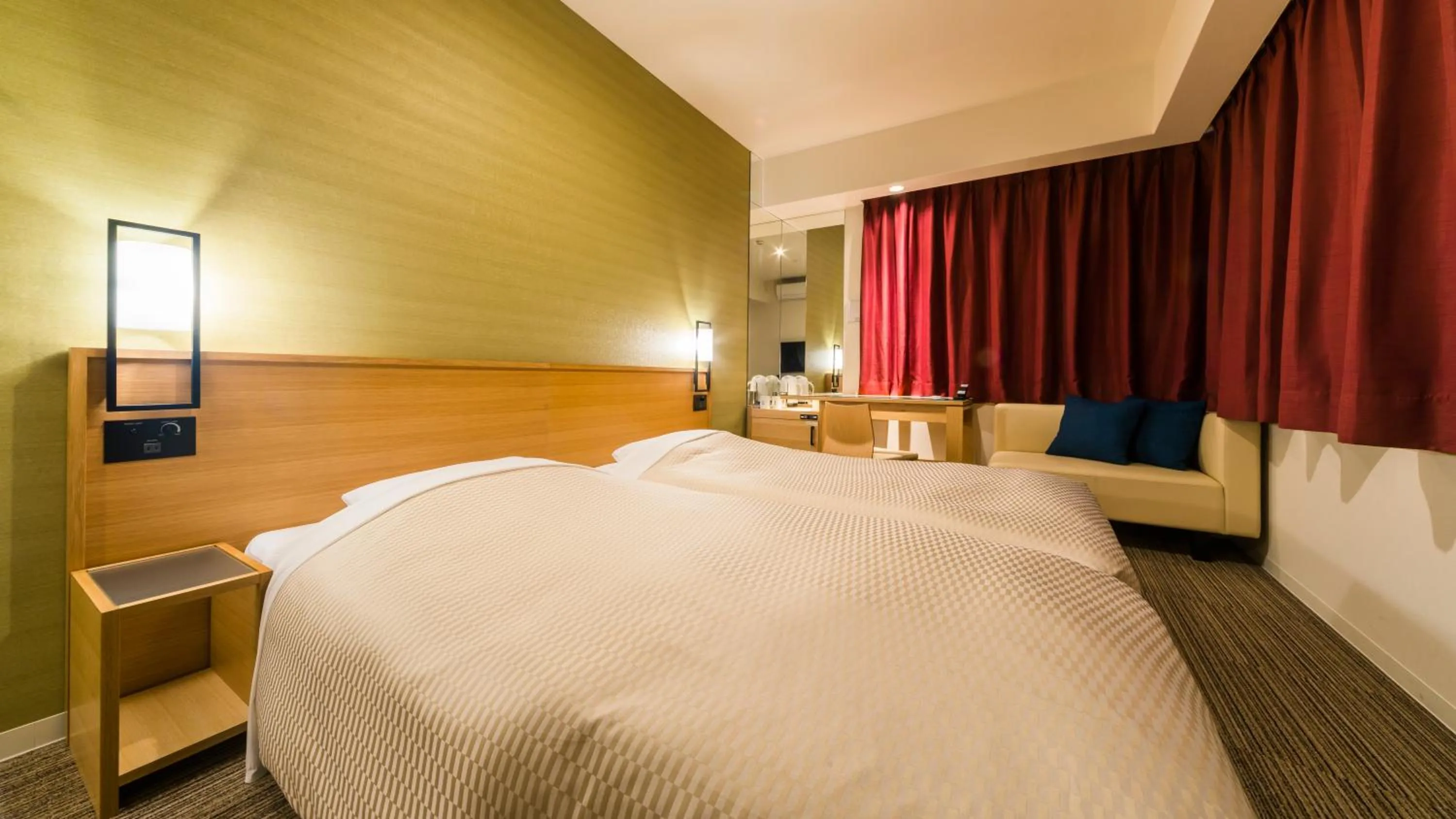 Photo of the whole room, Bed in Candeo Hotels Fukuoka Tenjin