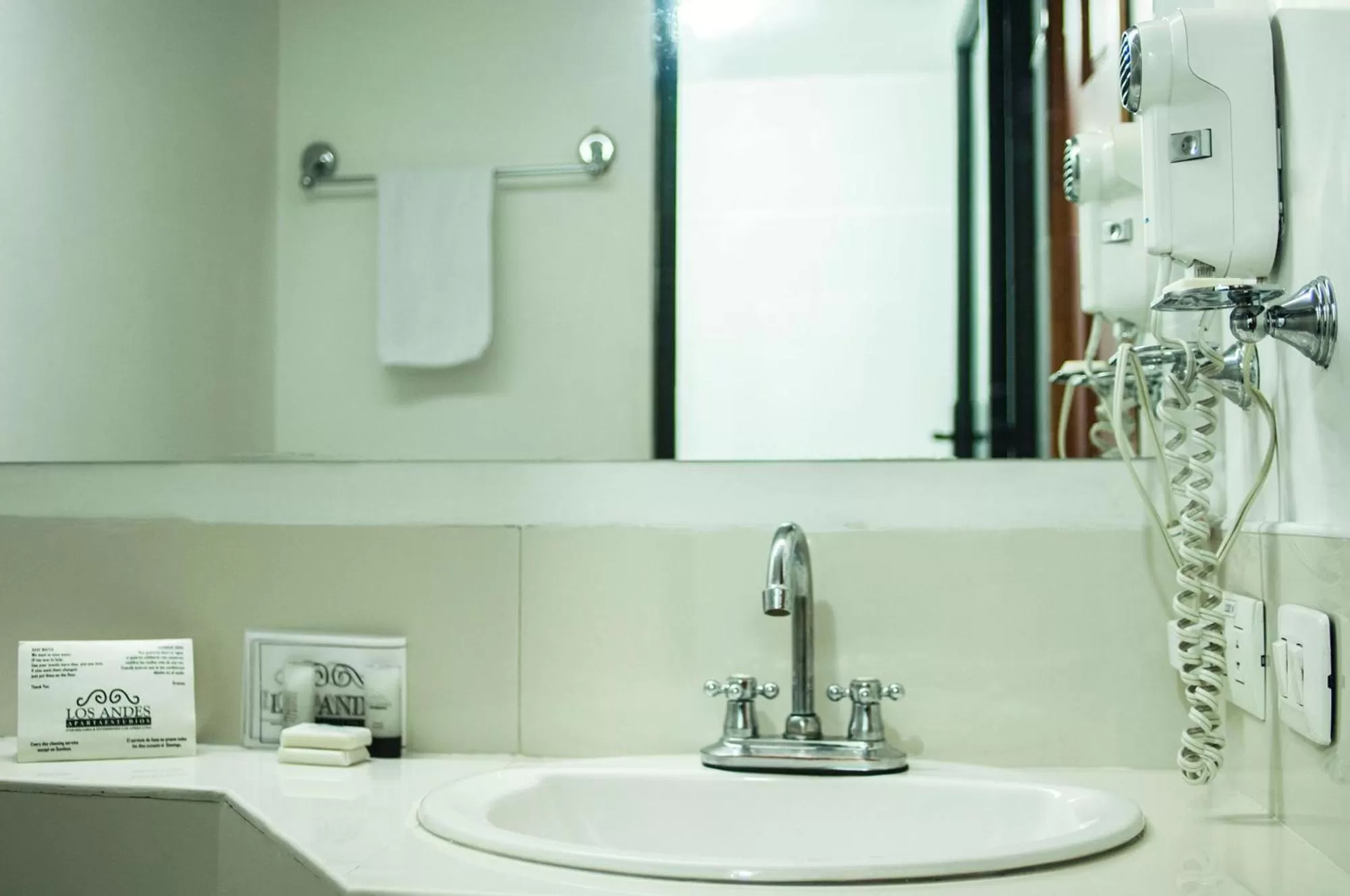 Bathroom in Apartaestudios Los Andes