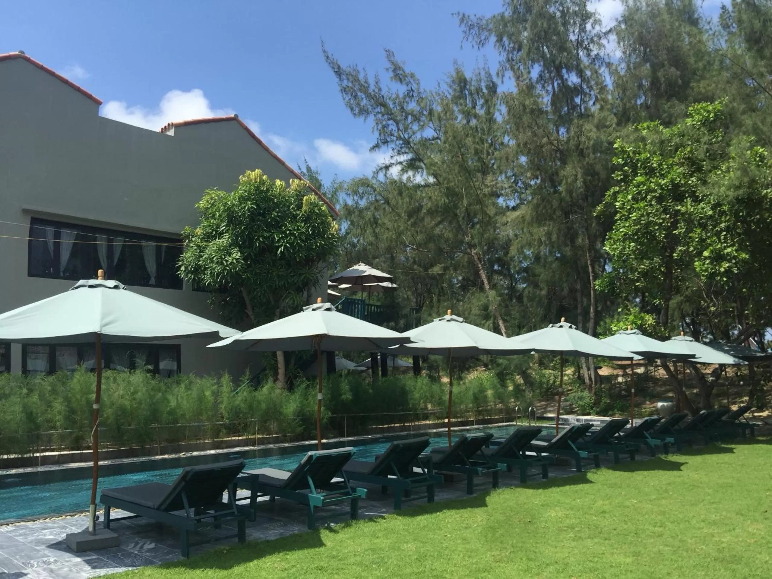 Pool view in Sol An Bang Beach Resort & Spa